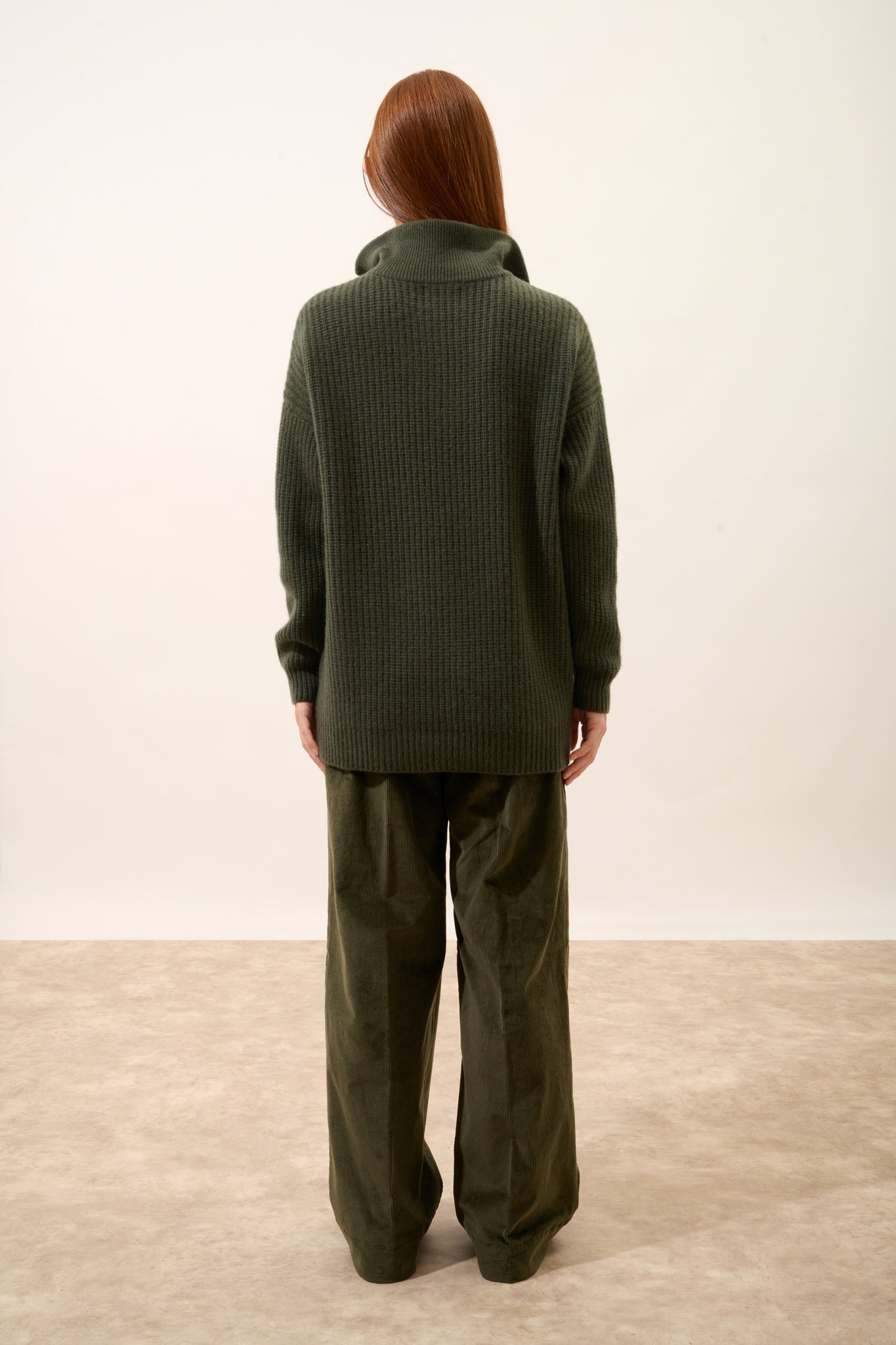 NORDICA pull camionneur 6 fils kaki