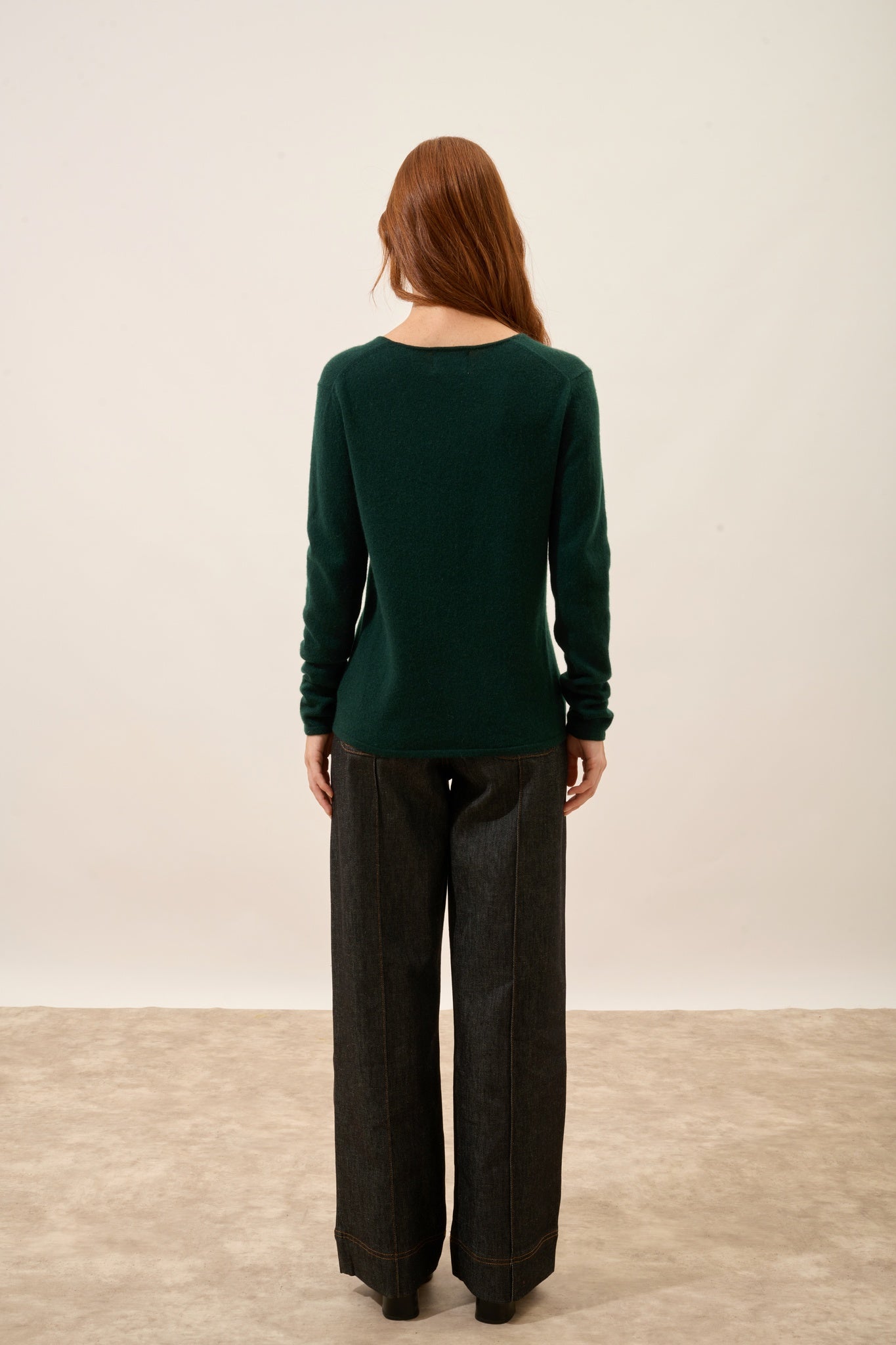 NORMA cardigan v-neck cypress