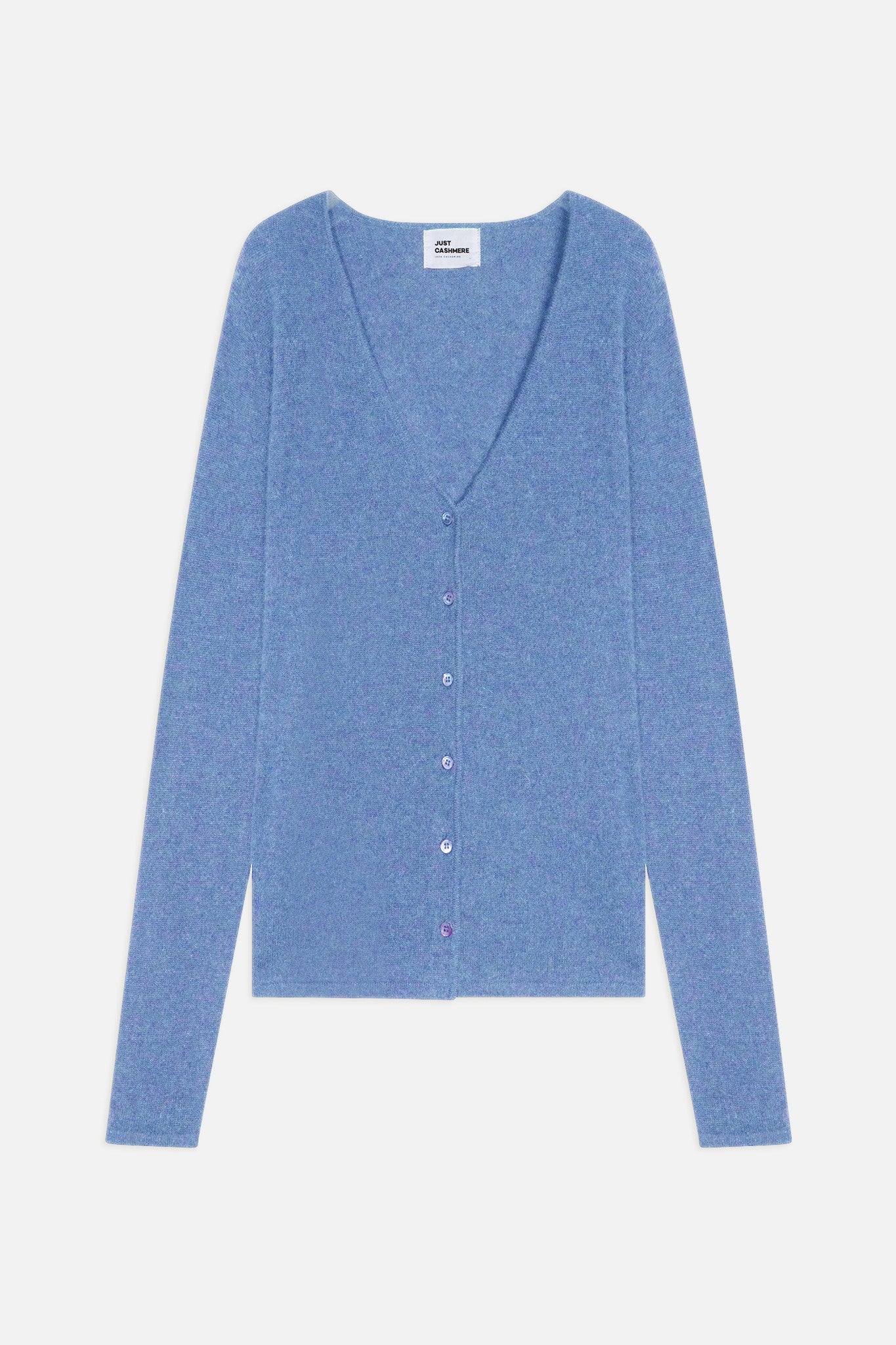 norma cardigan col v sky