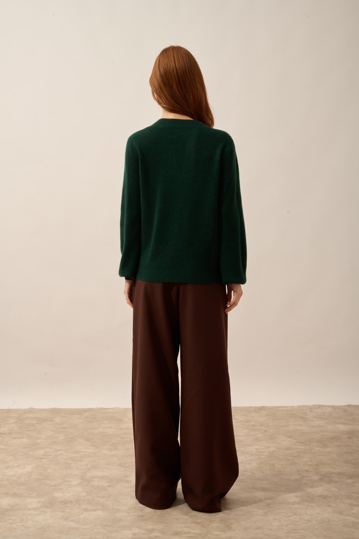 noty pull col lavallière cyprès