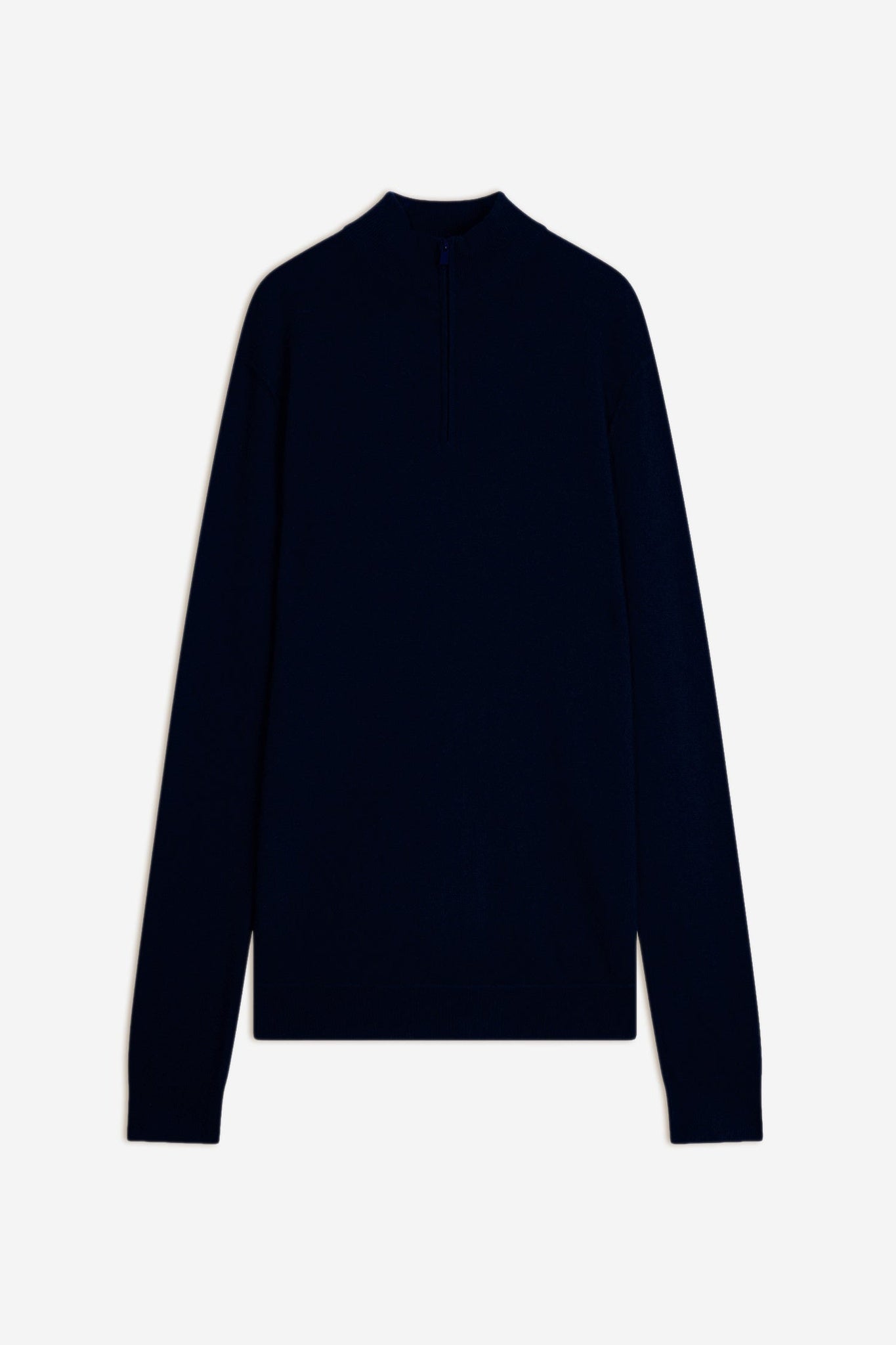 NOUR pull col camionneur navy