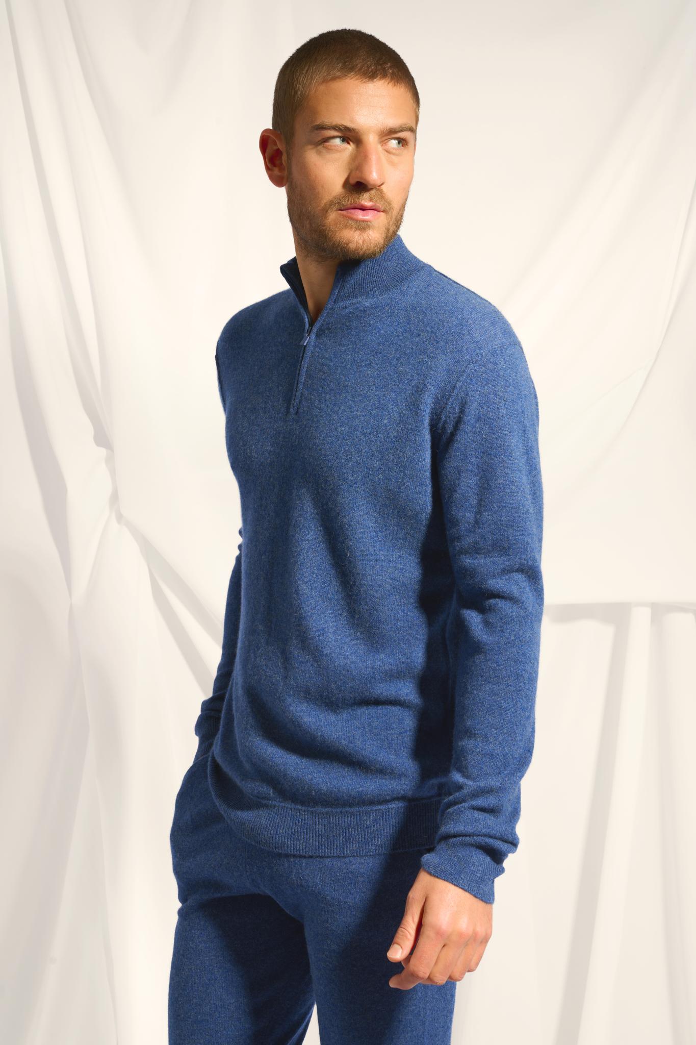 NOUR ocean trucker-neck sweater