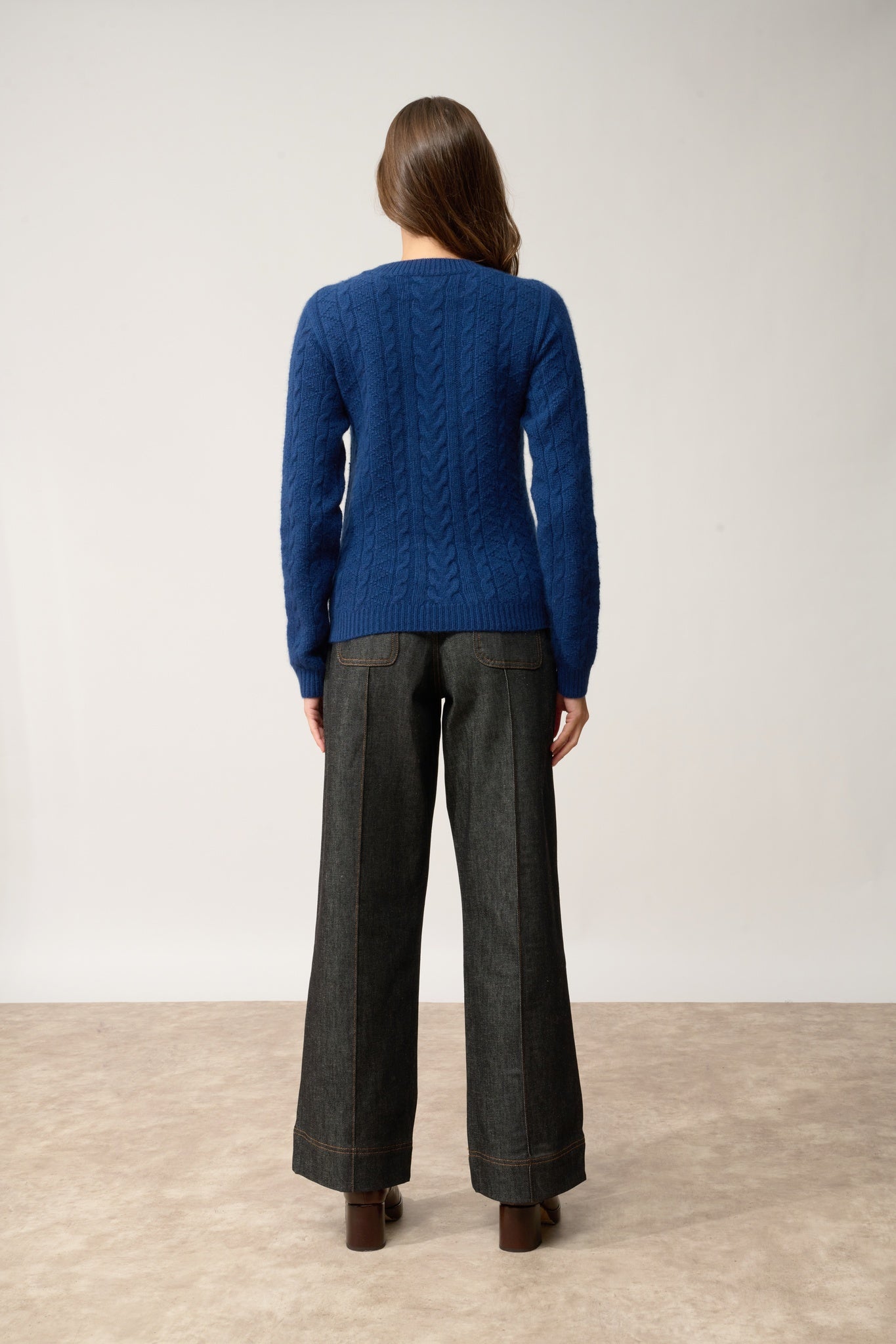 OLIVIA pull col rond minuit