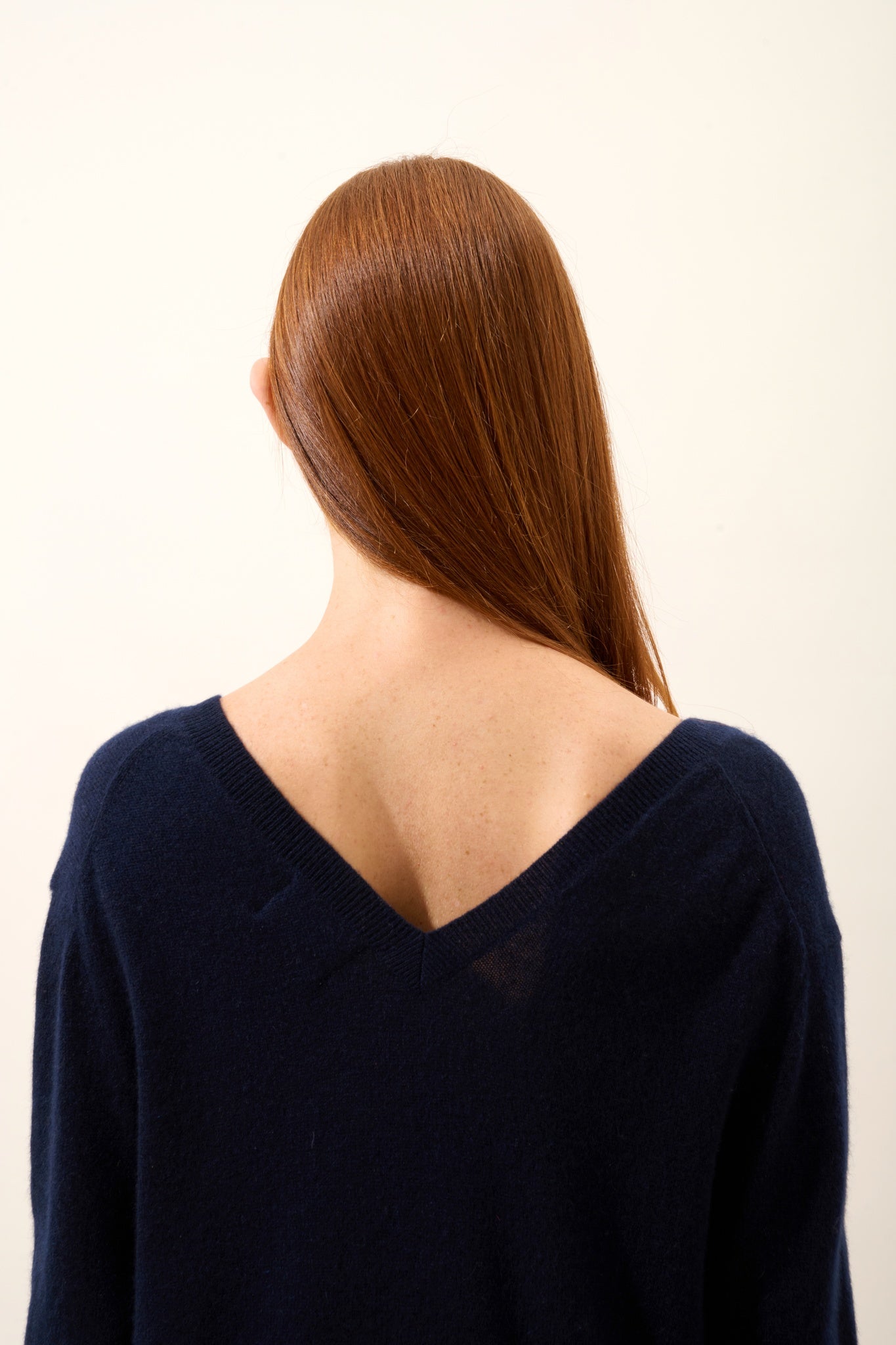 OPAL pull col v navy