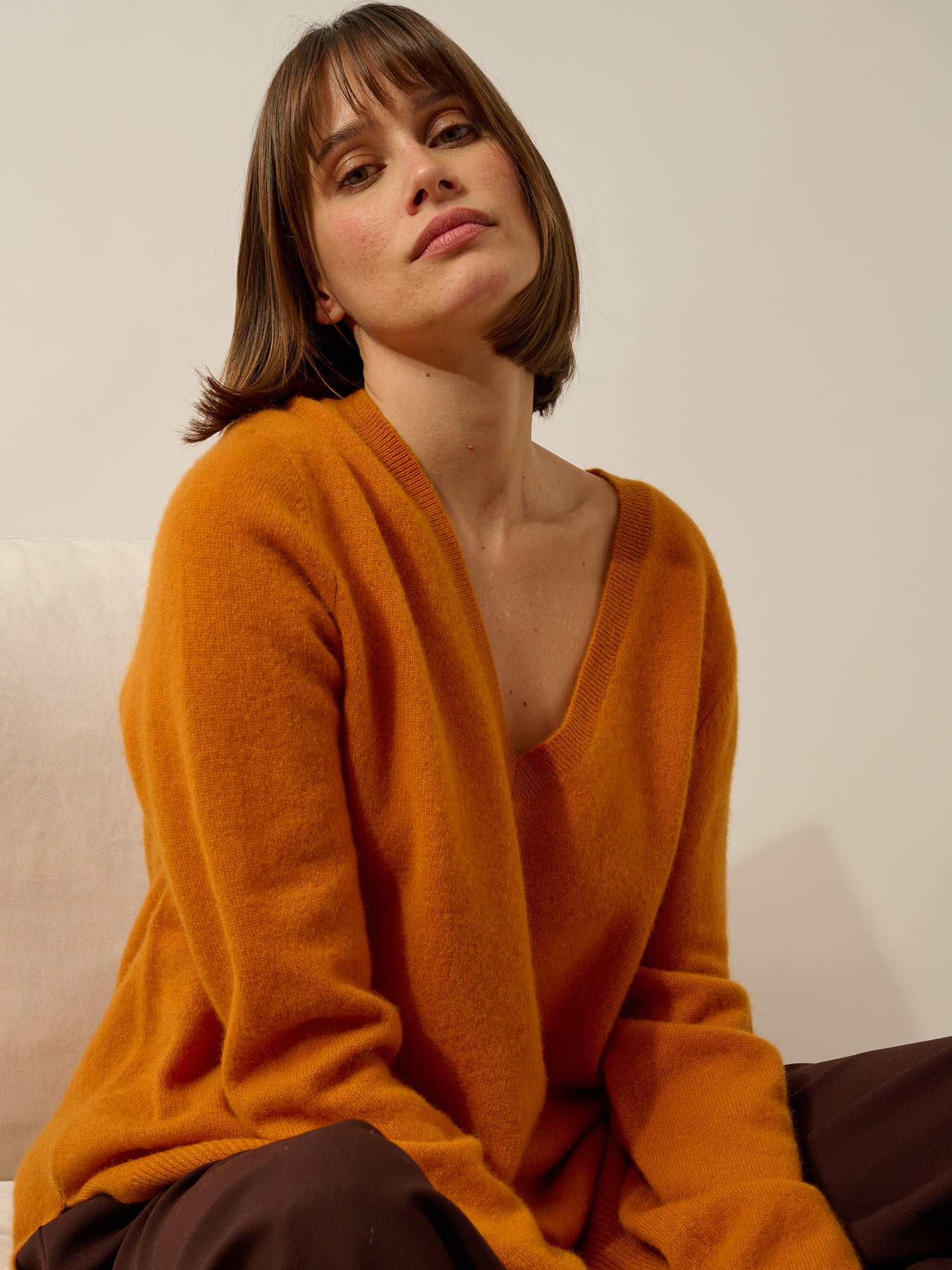 OPAL pull col v ocre