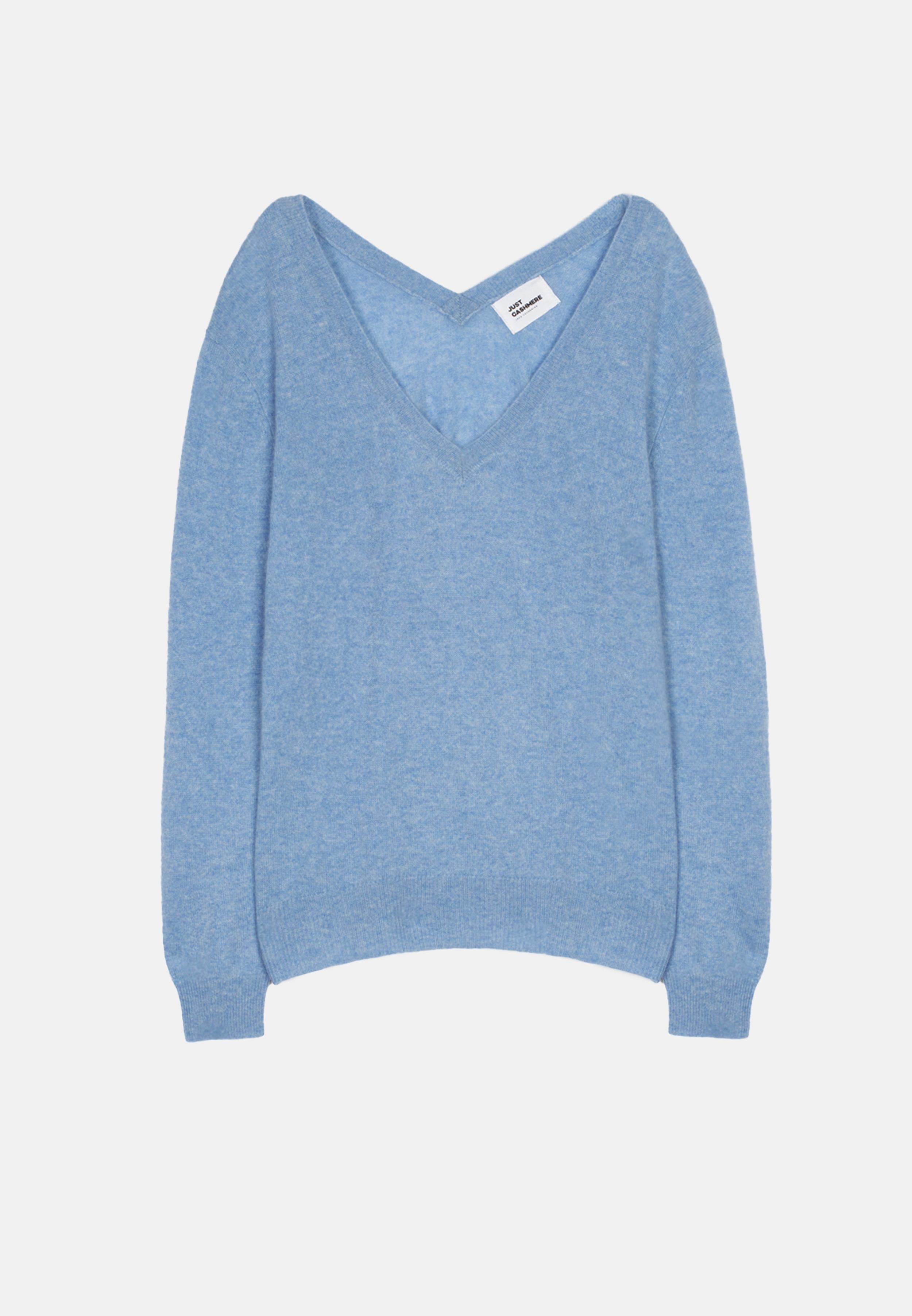 OPAL v-neck sweater sky