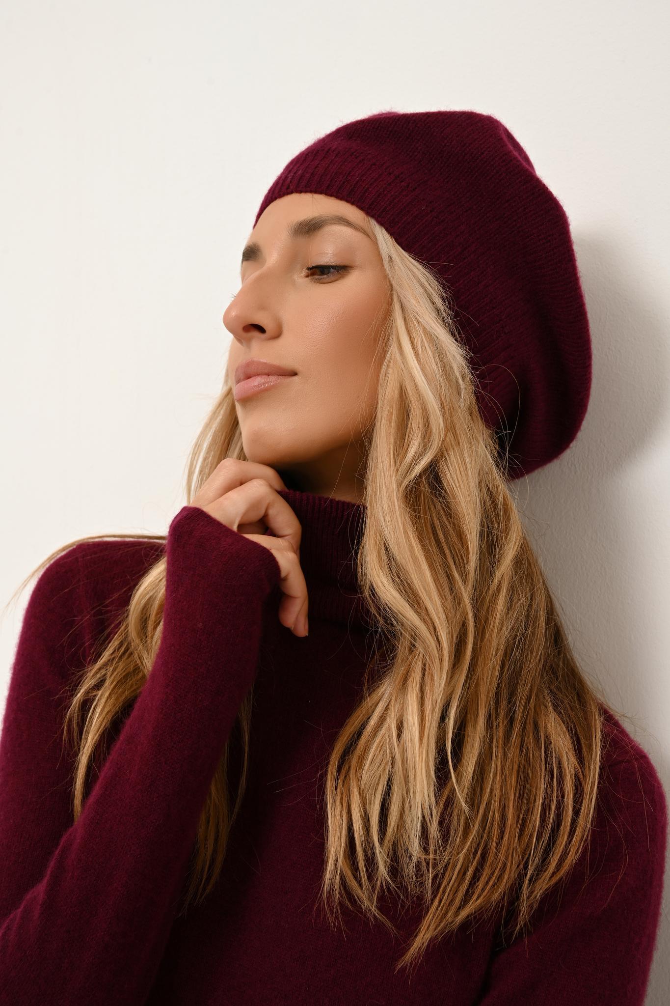 PARIS béret bordeaux