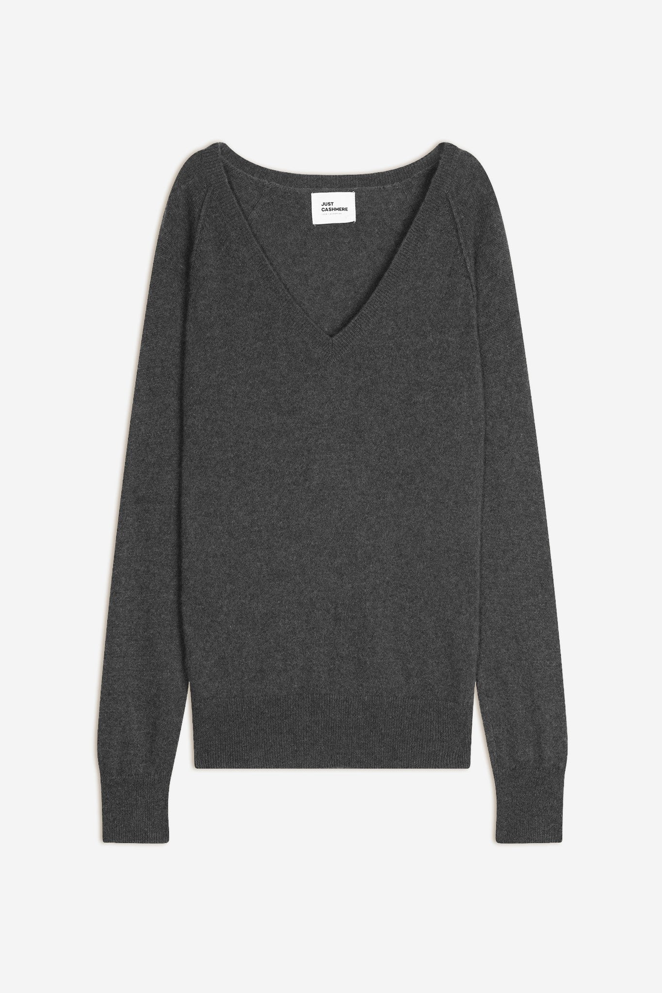 phoebe pull col v anthracite chiné