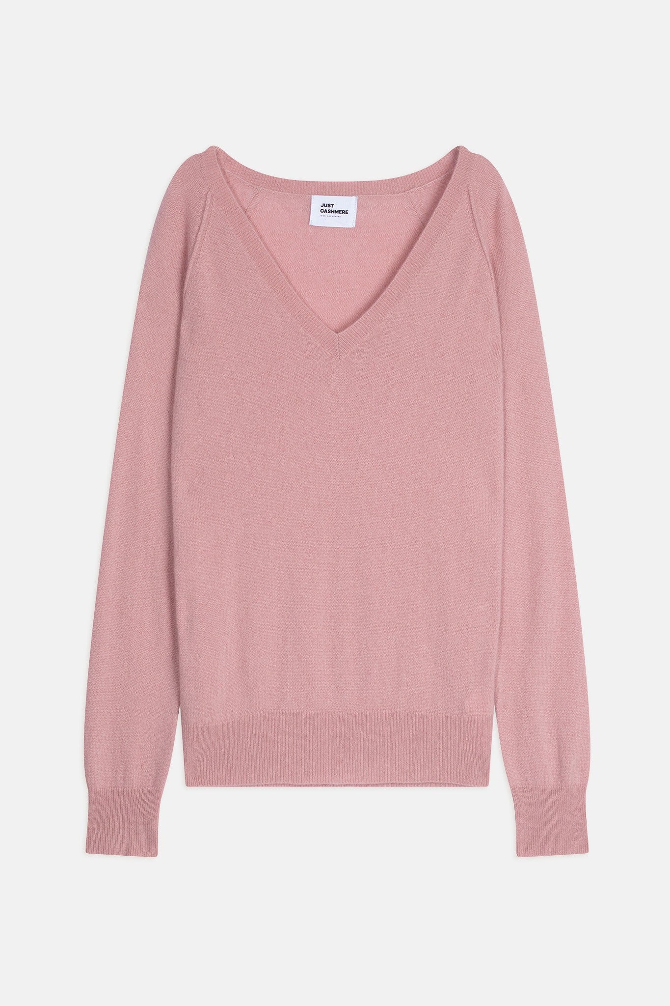 phoebe pull col v bois de rose