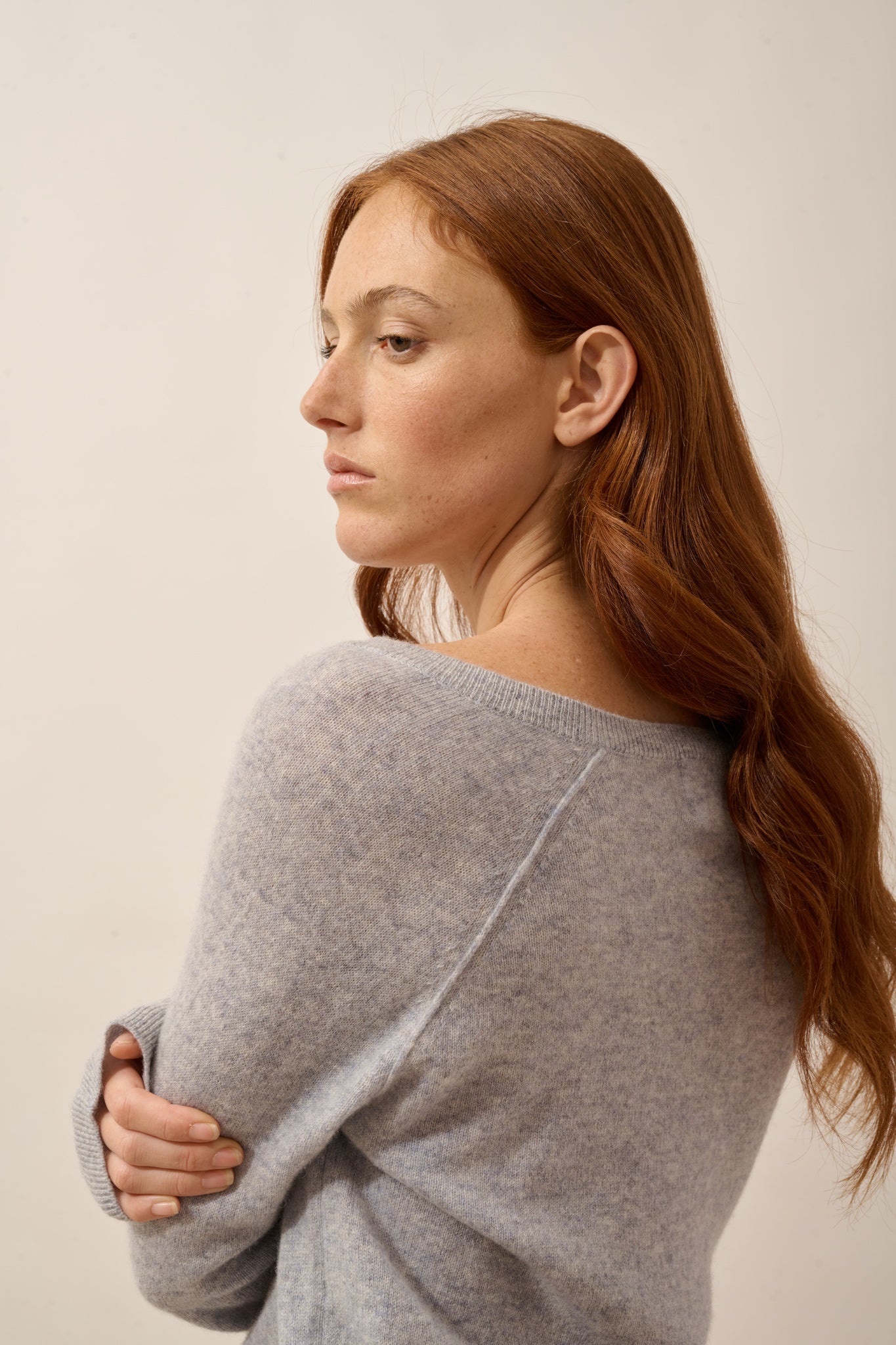 PHOEBE pull col v horizon chiné