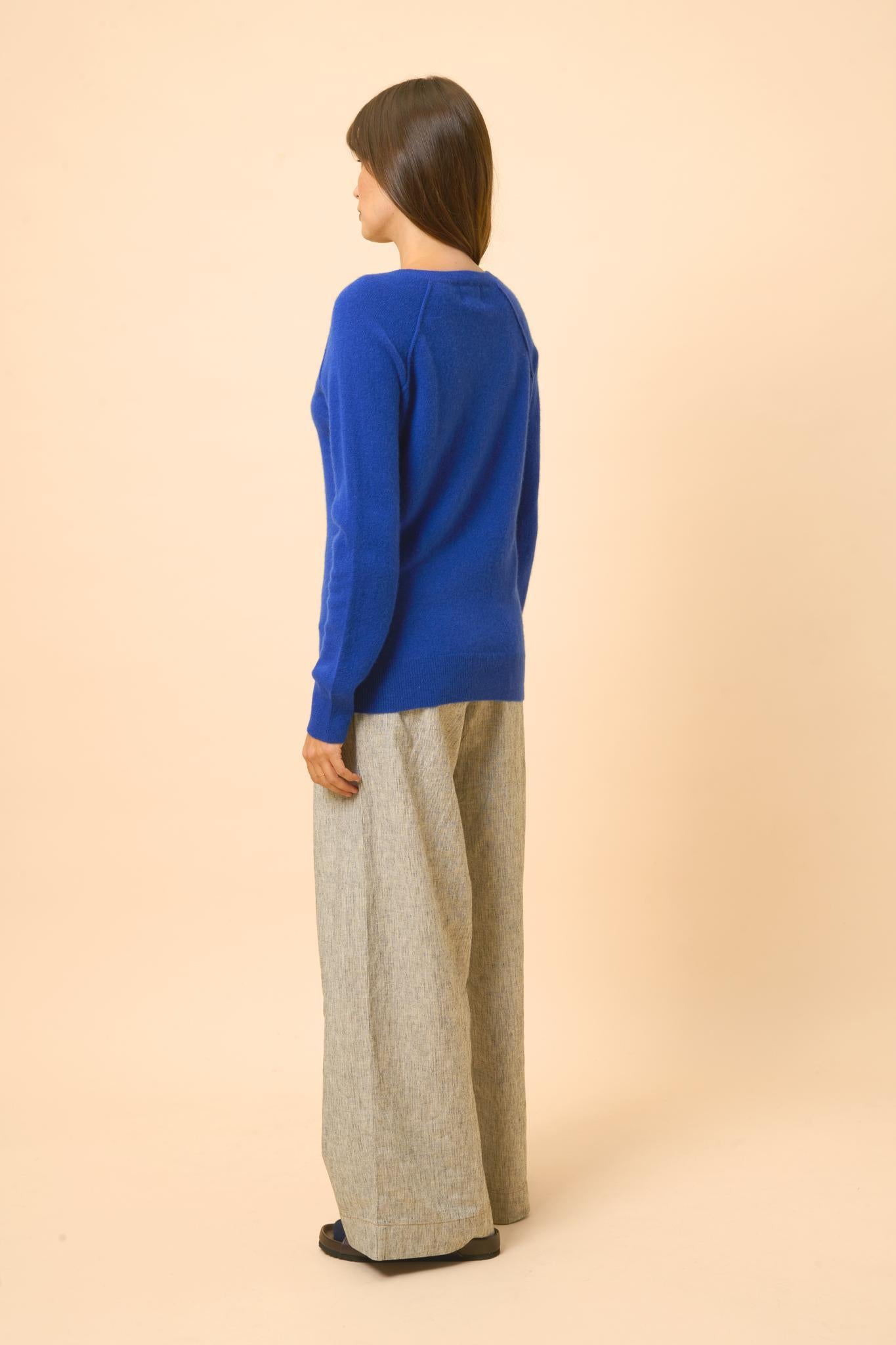 PHOEBE pull col v outremer
