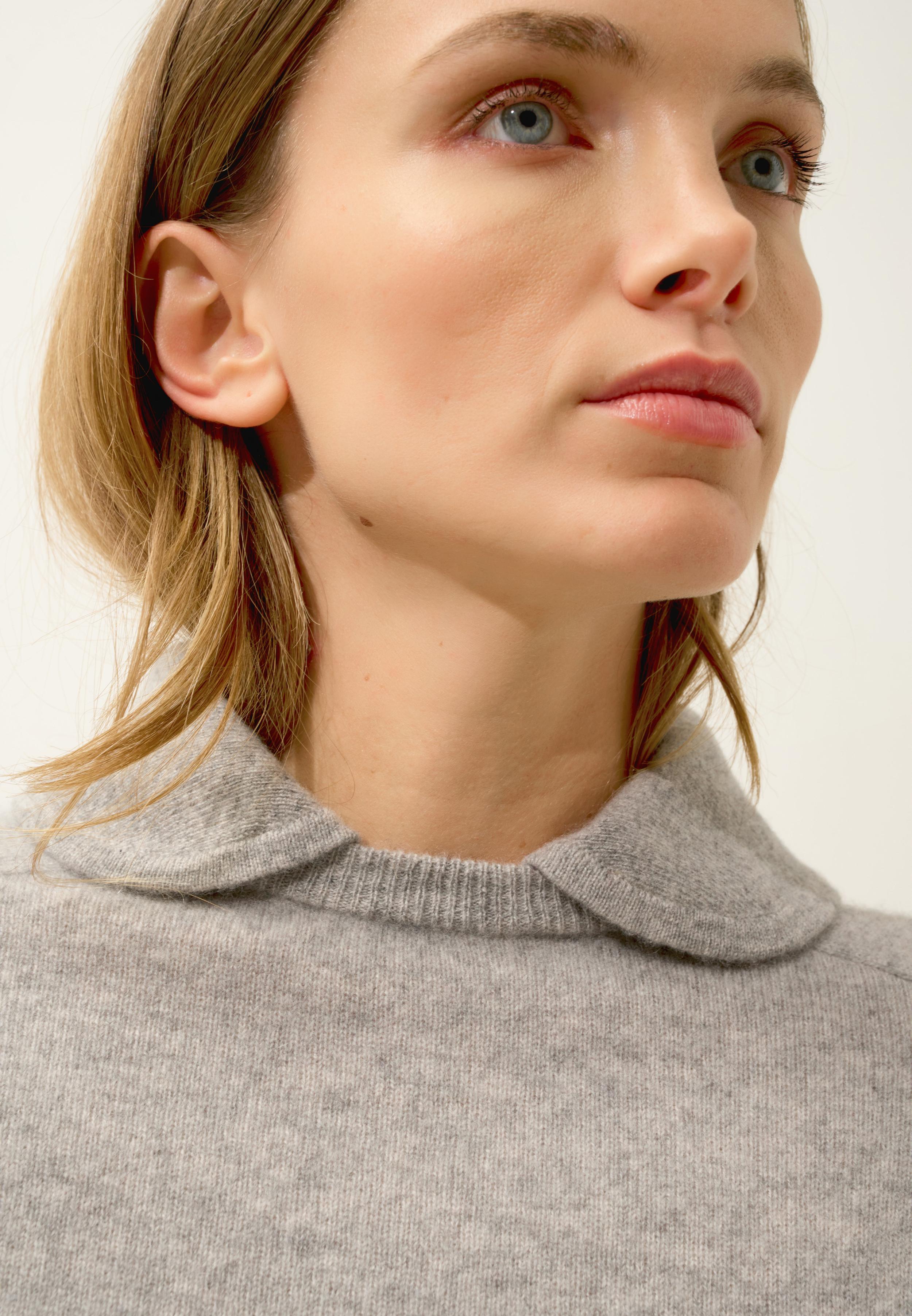PIURA pull col claudine nuage chiné