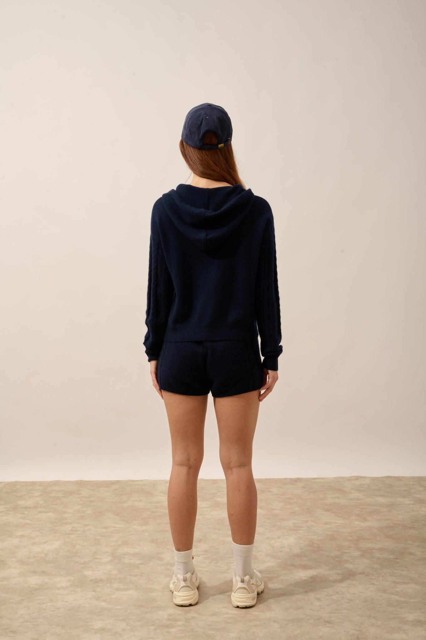 POLARA pull capuche navy