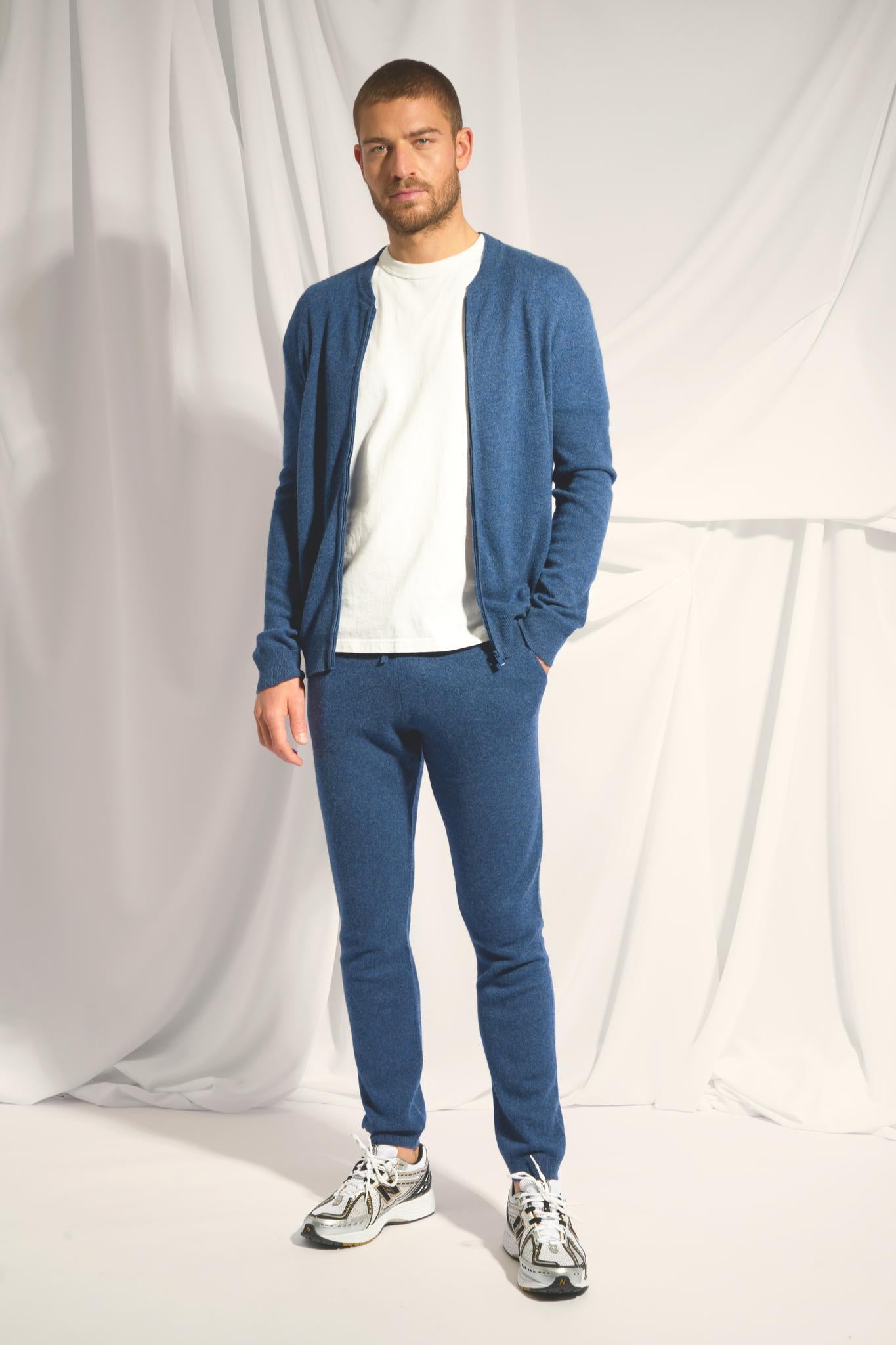 POLNOON ocean mao neck cardigan
