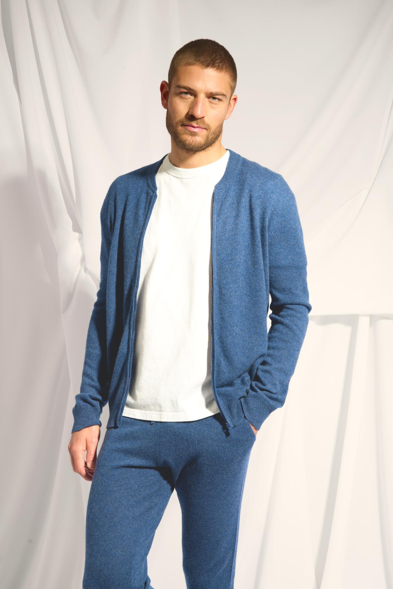 POLNOON ocean mao neck cardigan
