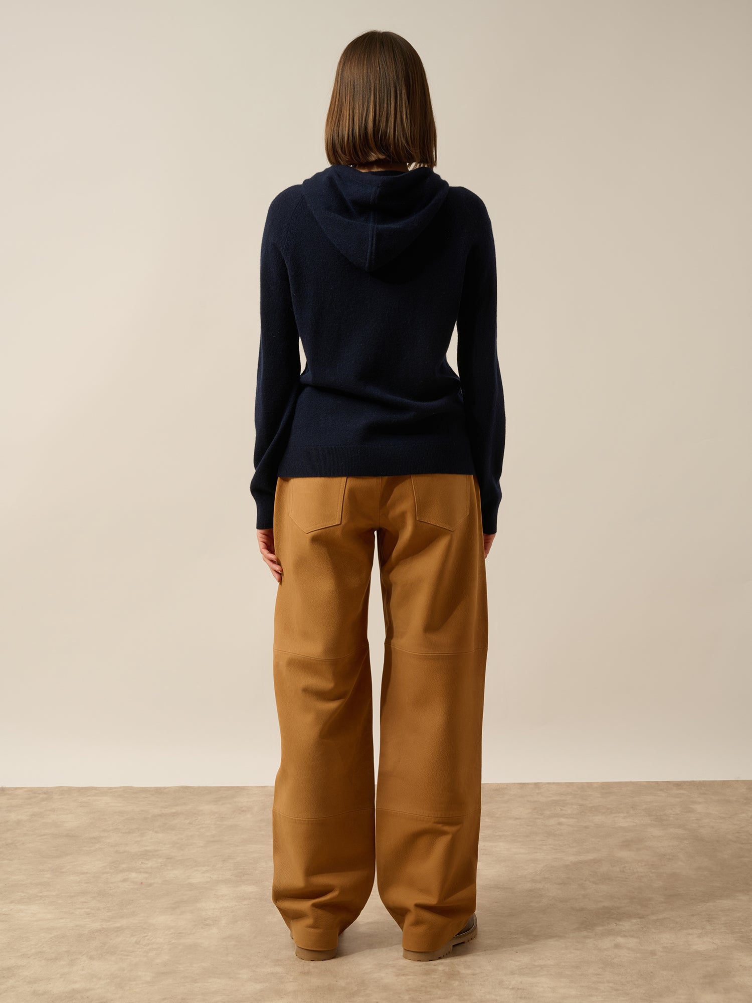 RAWA pull capuche navy