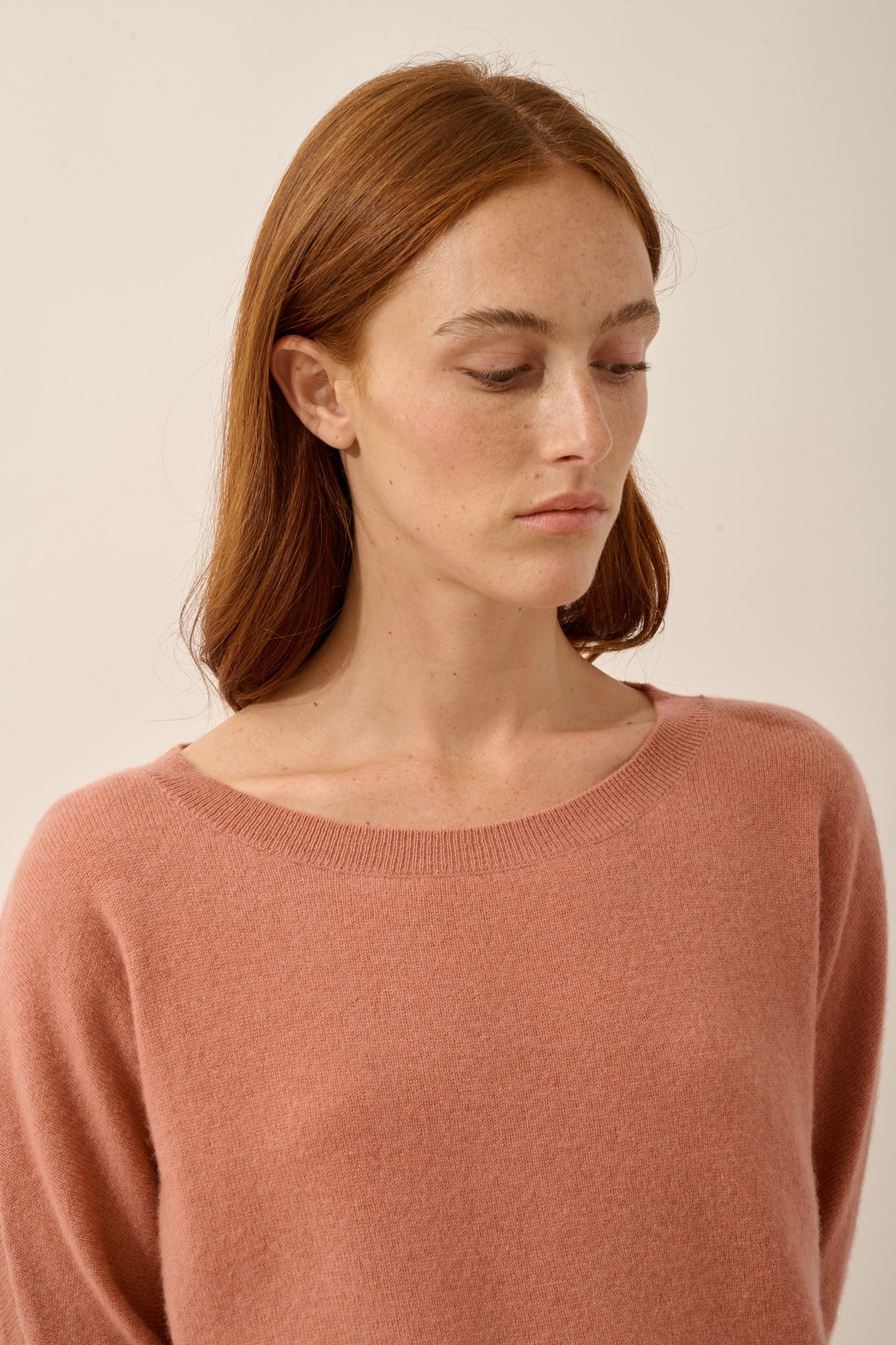 rebecca pull chauve souris dahlia 100% cachemire