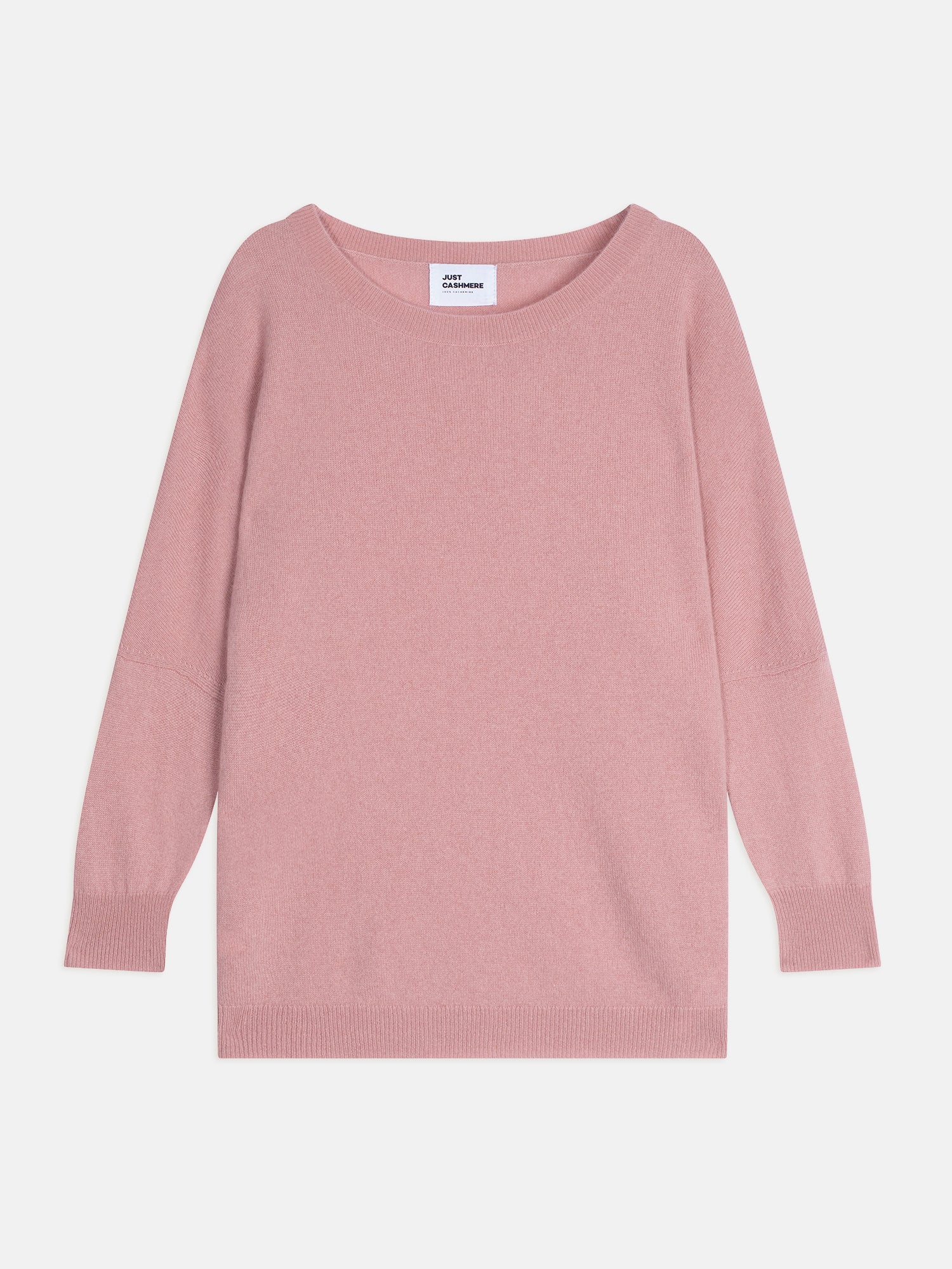 REBECCA pull col rond bois de rose