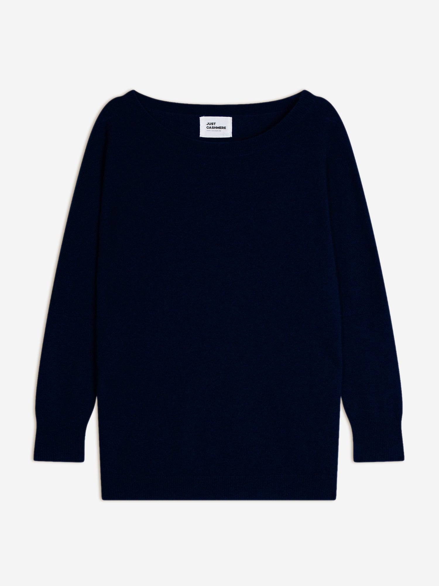 REBECCA pull col rond navy
