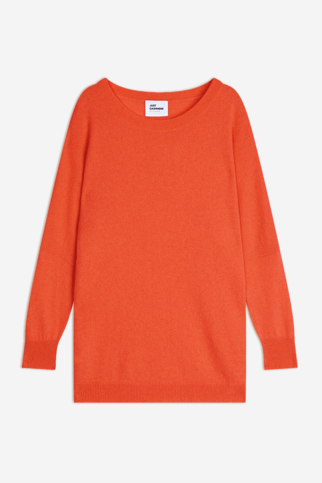 rebecca pull col rond orange