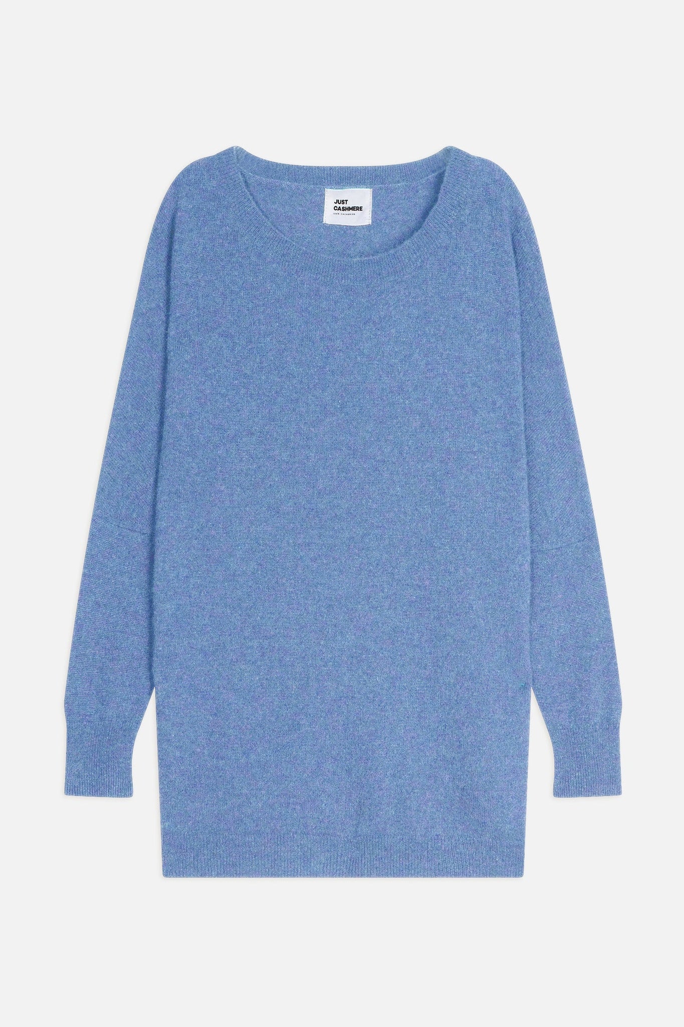 REBECCA round-neck sweater sky