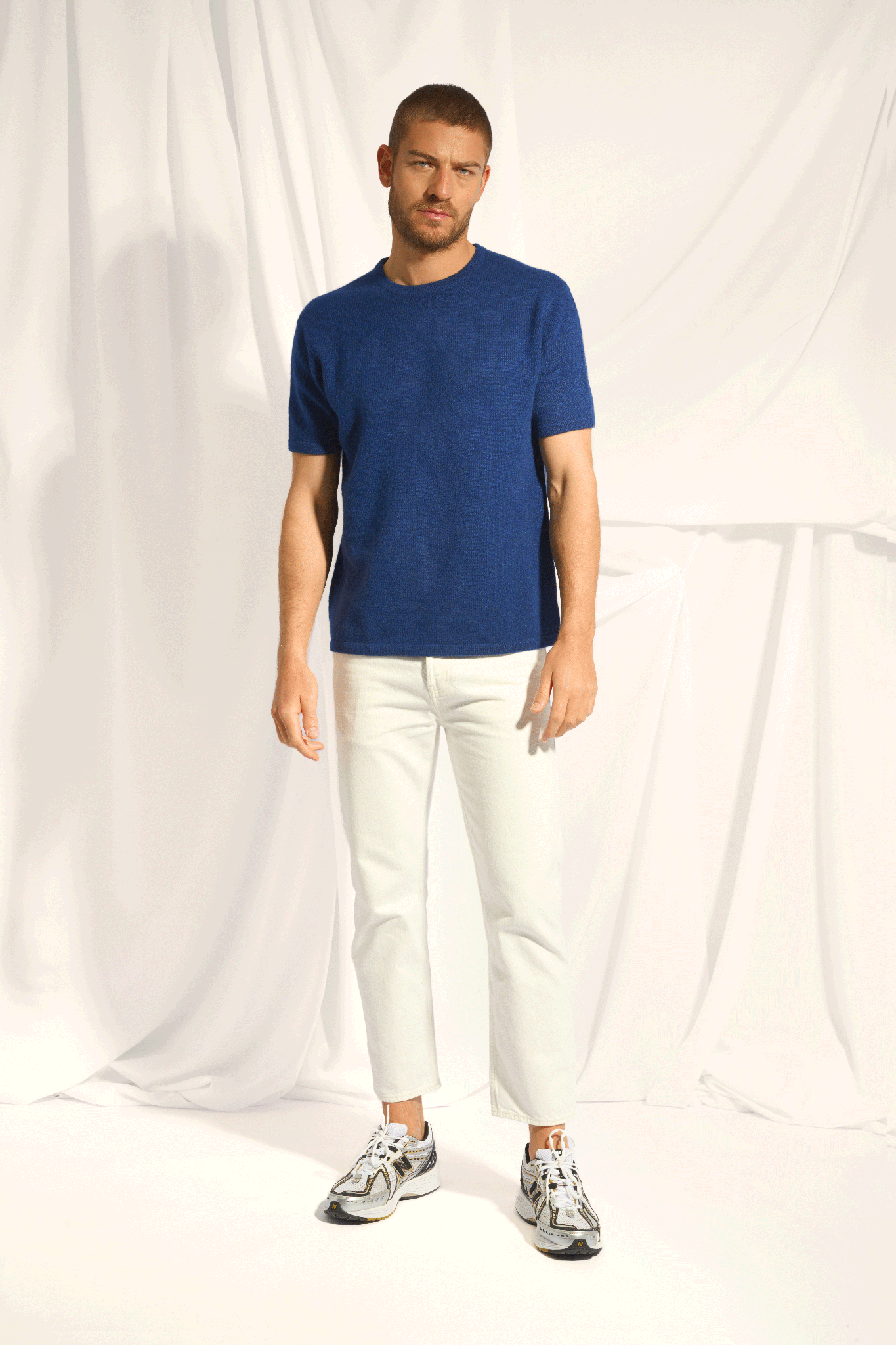 REBEKA t-shirt col rond minuit