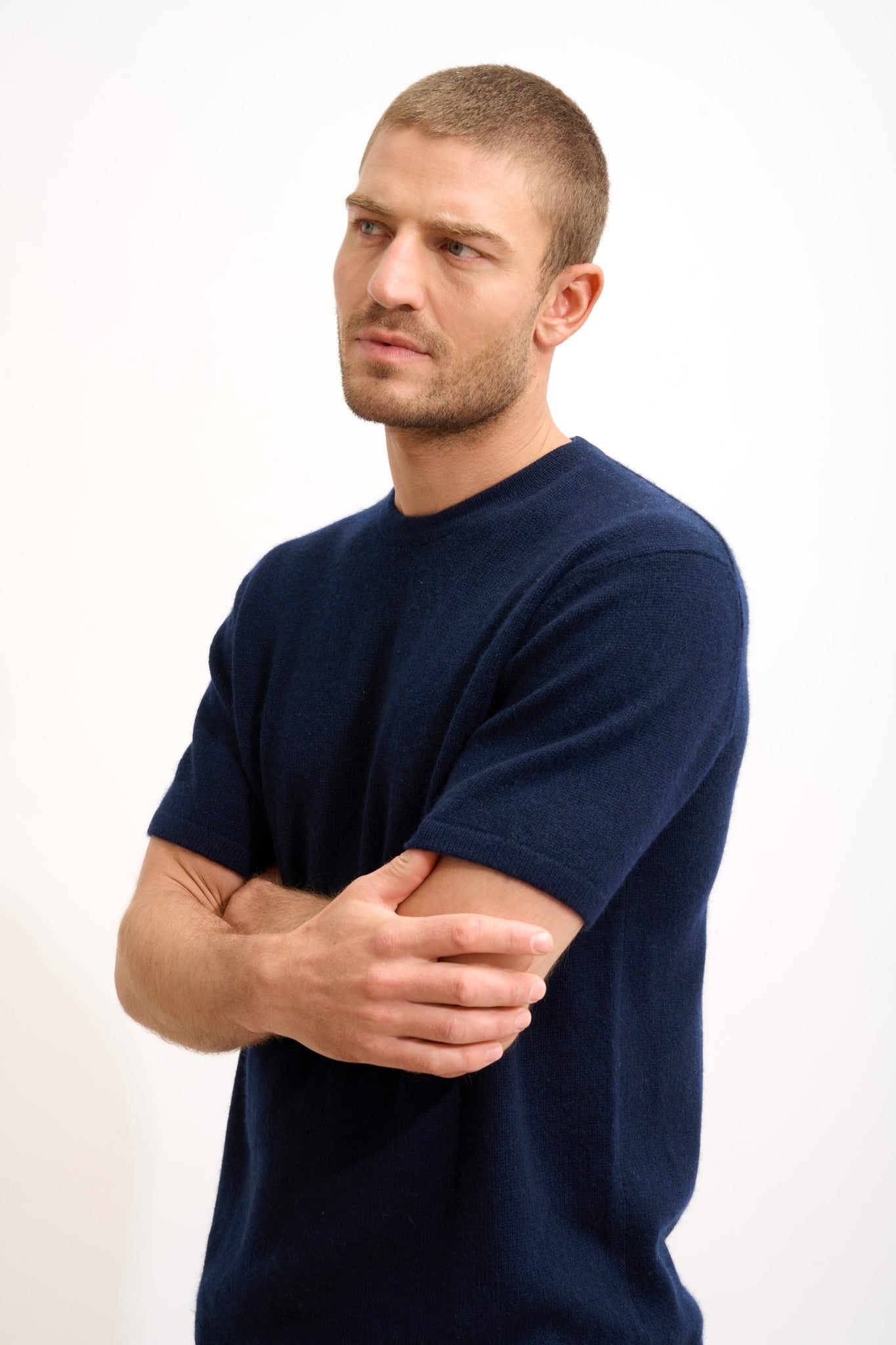 rebeka t-shirt col rond navy