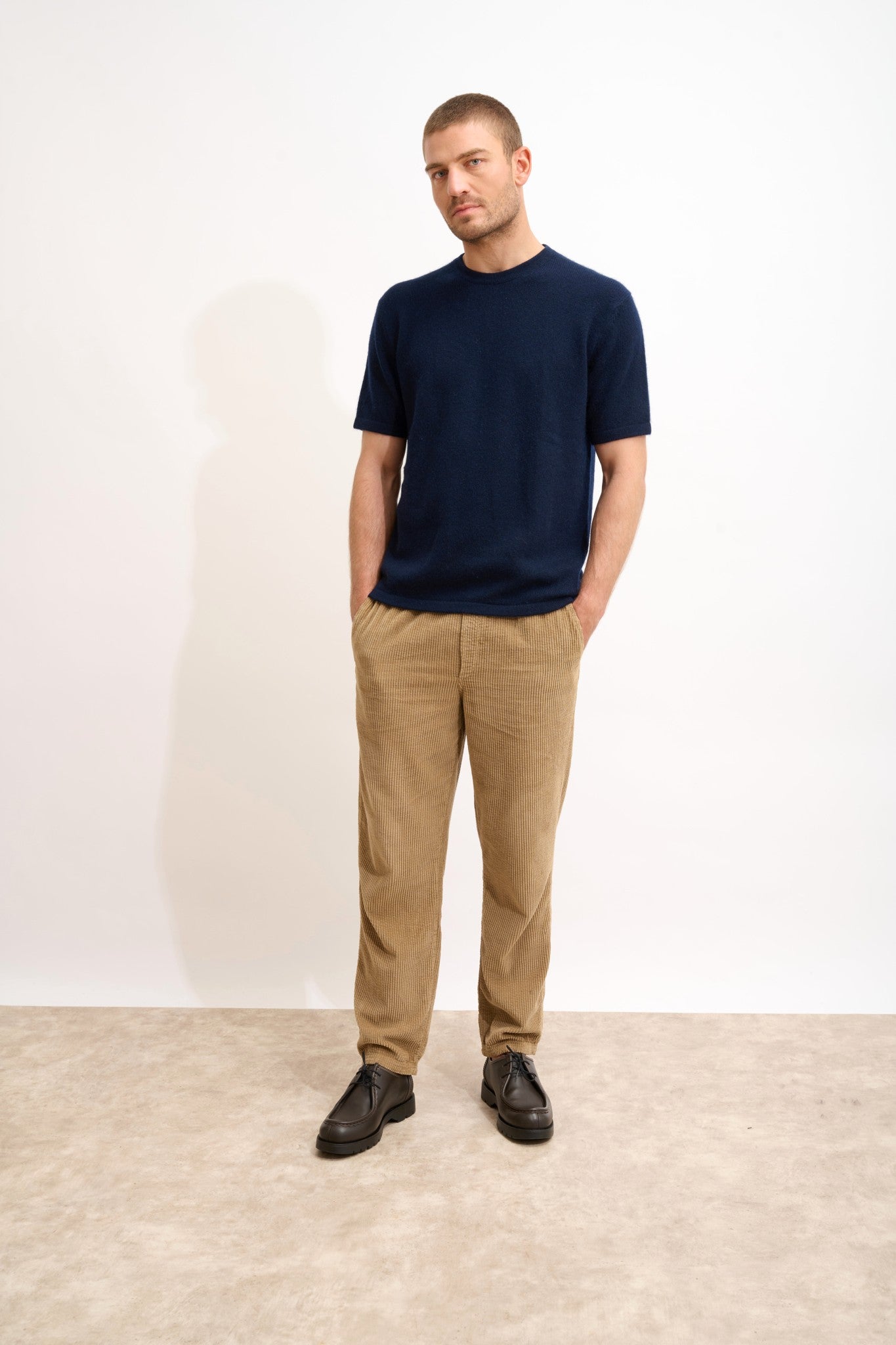 rebeka t-shirt col rond navy