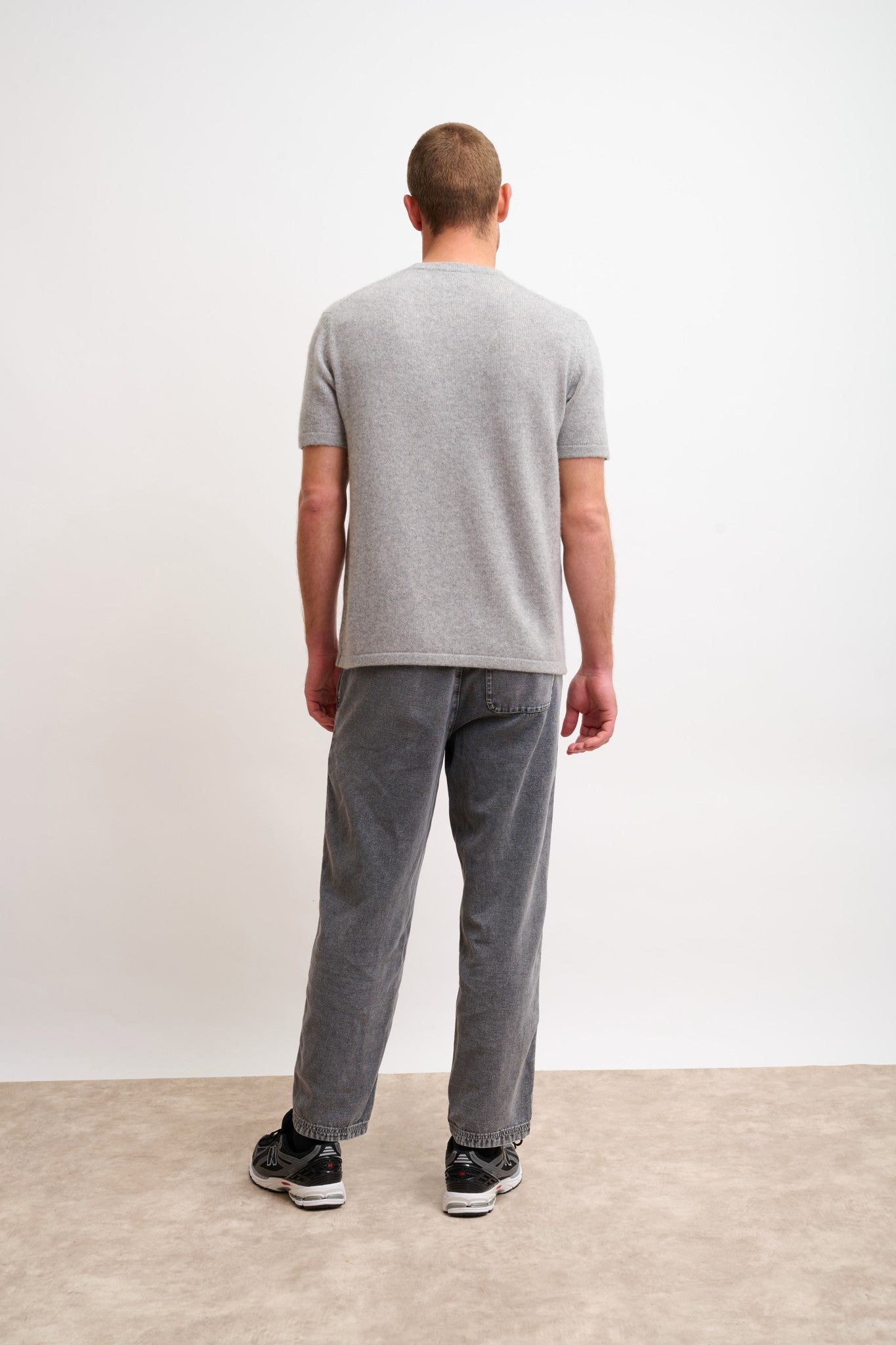 rebeka t-shirt col rond nuage chiné