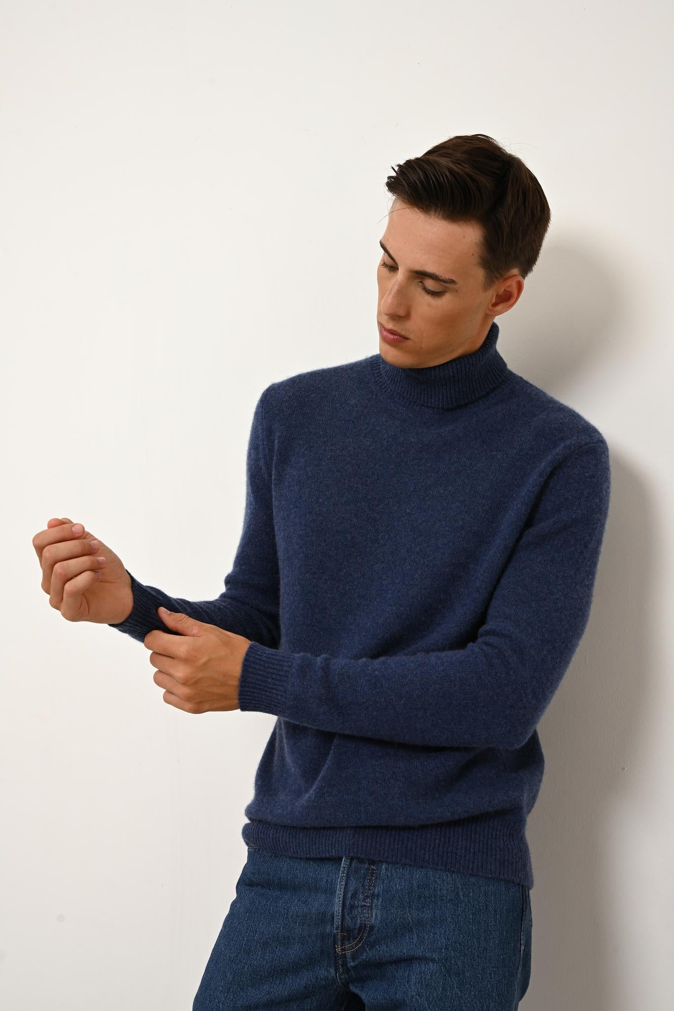 SACHA ocean turtleneck sweater