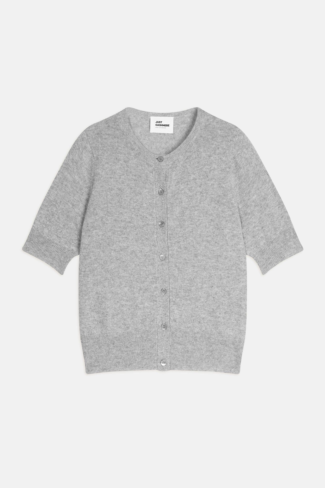 samuel cardigan col rond nuage chiné