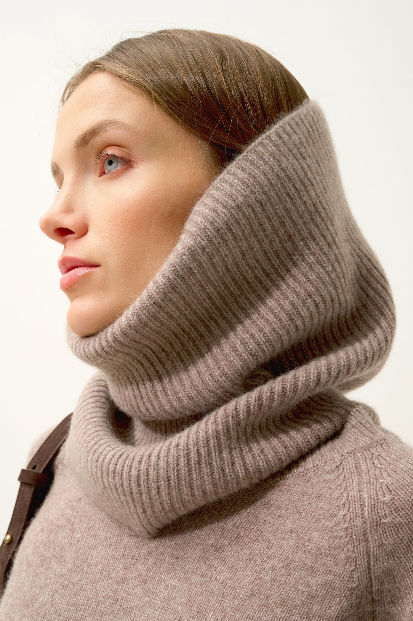 SOFIA tour de cou 6 fils caribou chiné