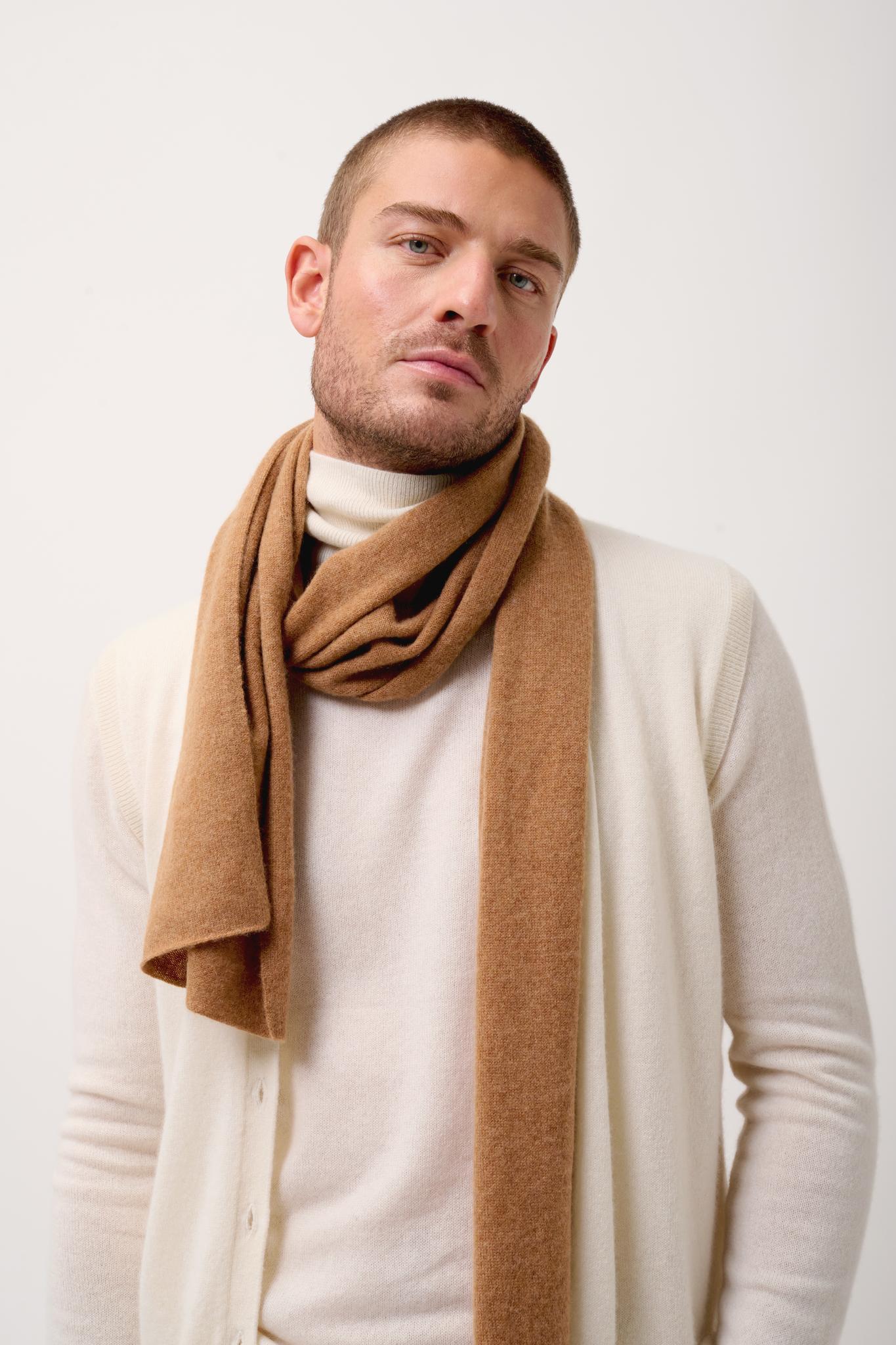 SPENCER écharpe noisette