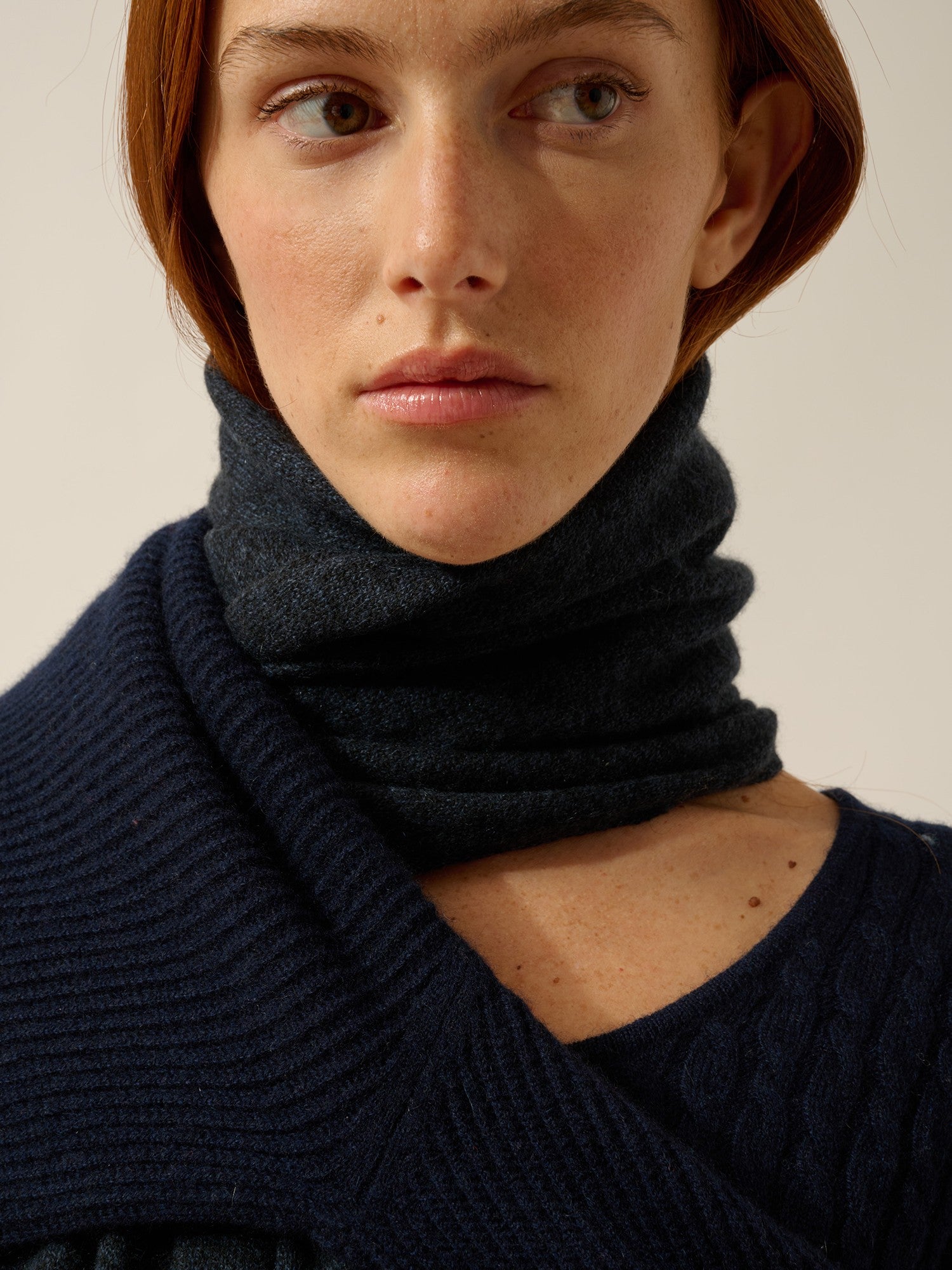 spencer écharpe caviar