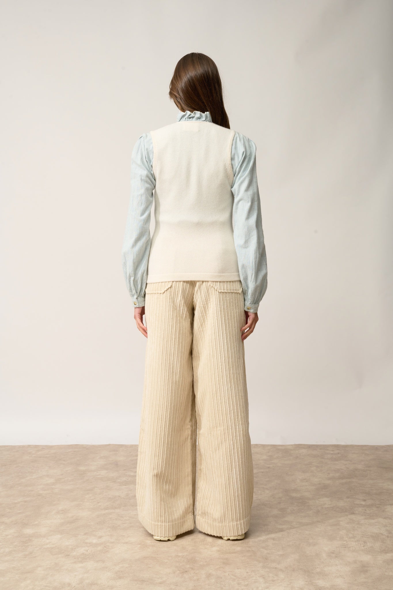 STEFAN cardigan col v neige