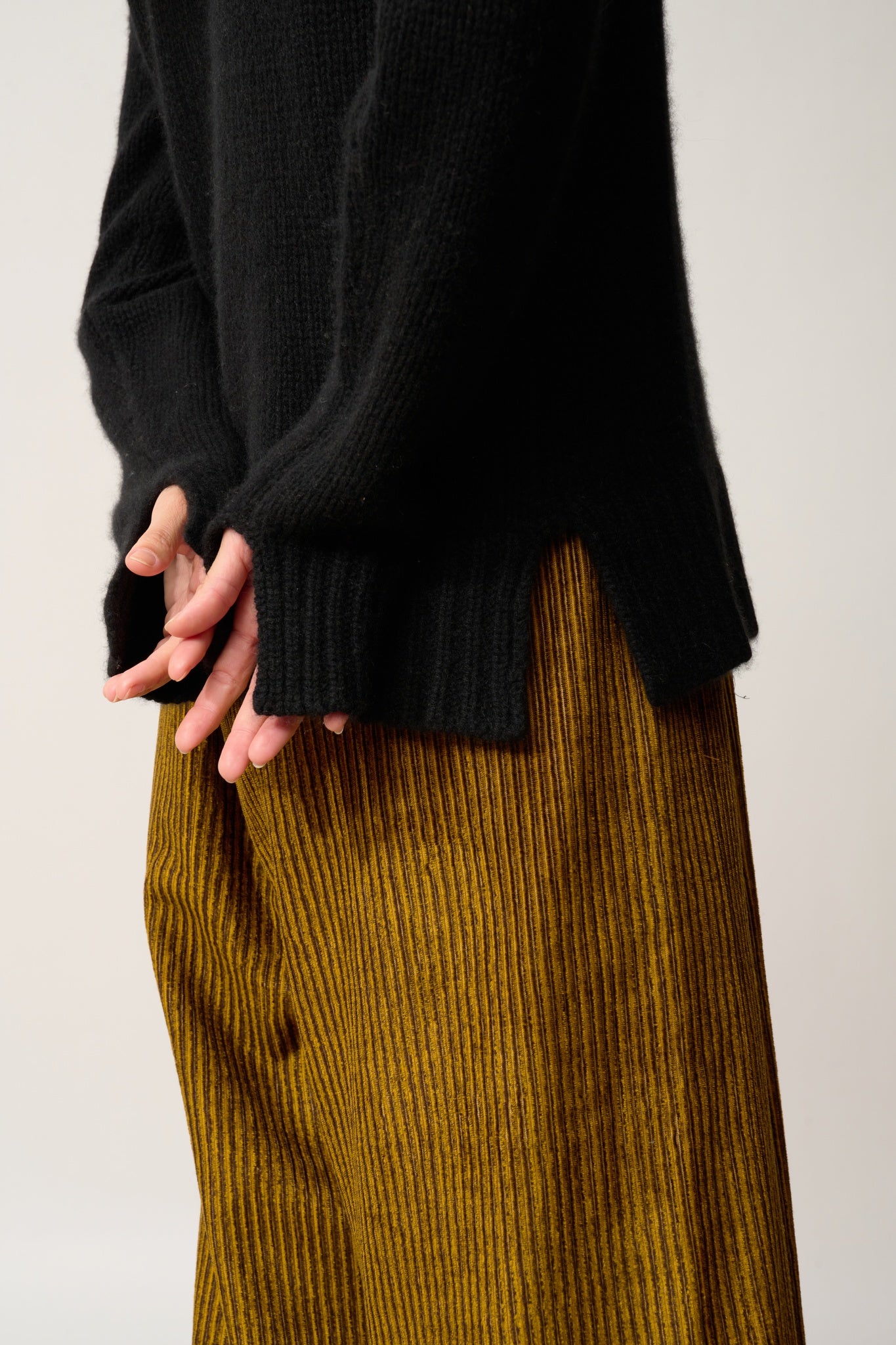 SULLANA pull col montant noir