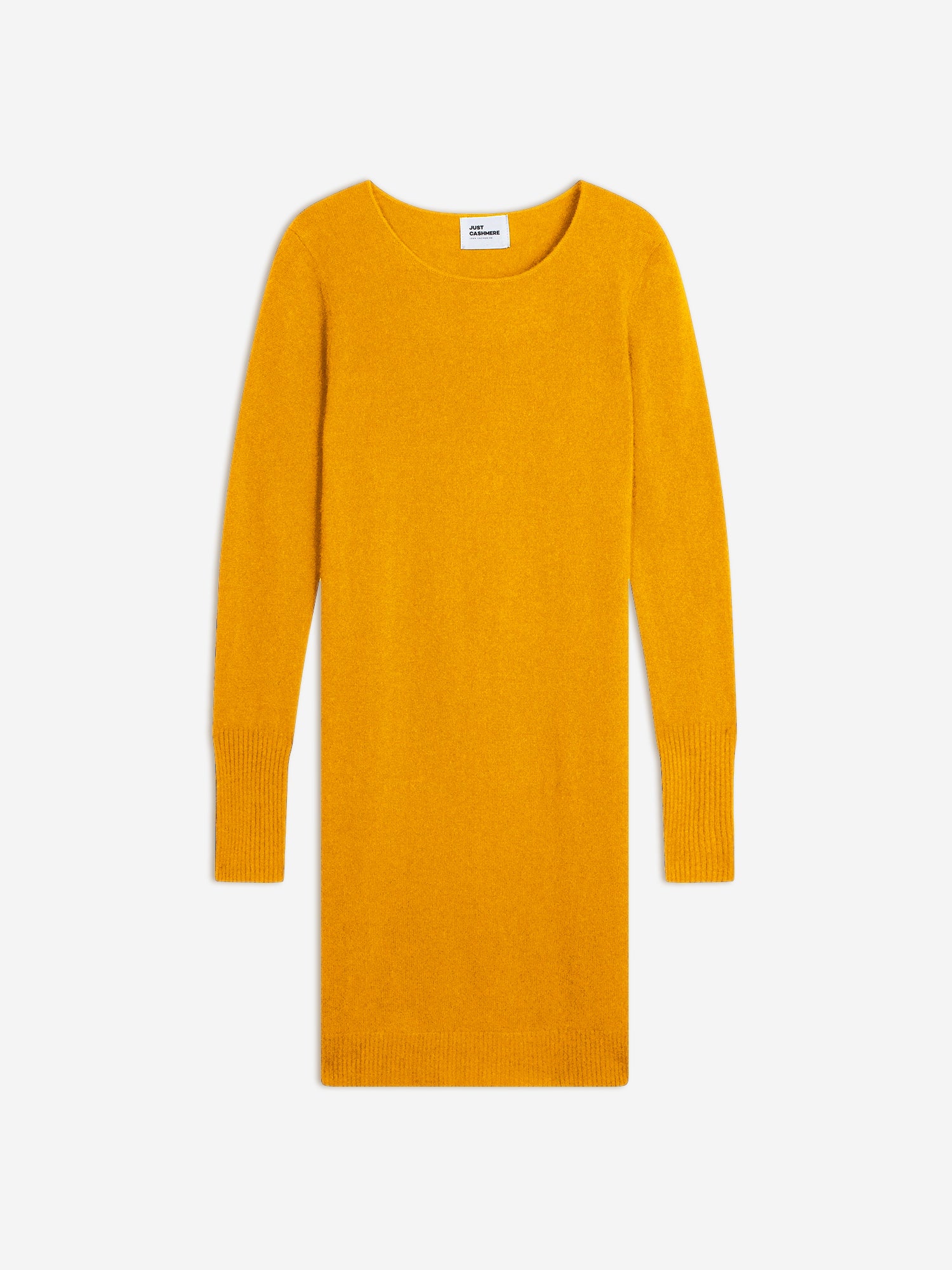 SUSAN robe col rond curcuma