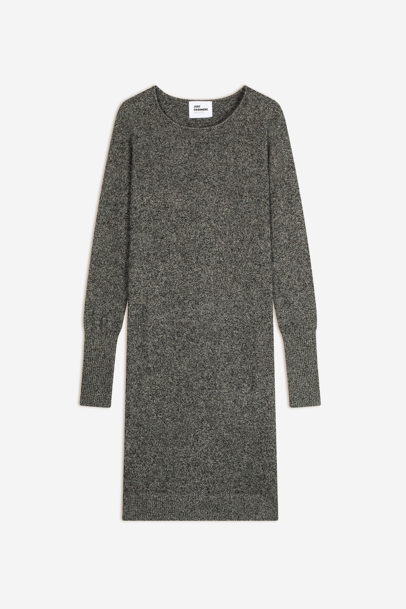 susan robe col rond noir/blanc