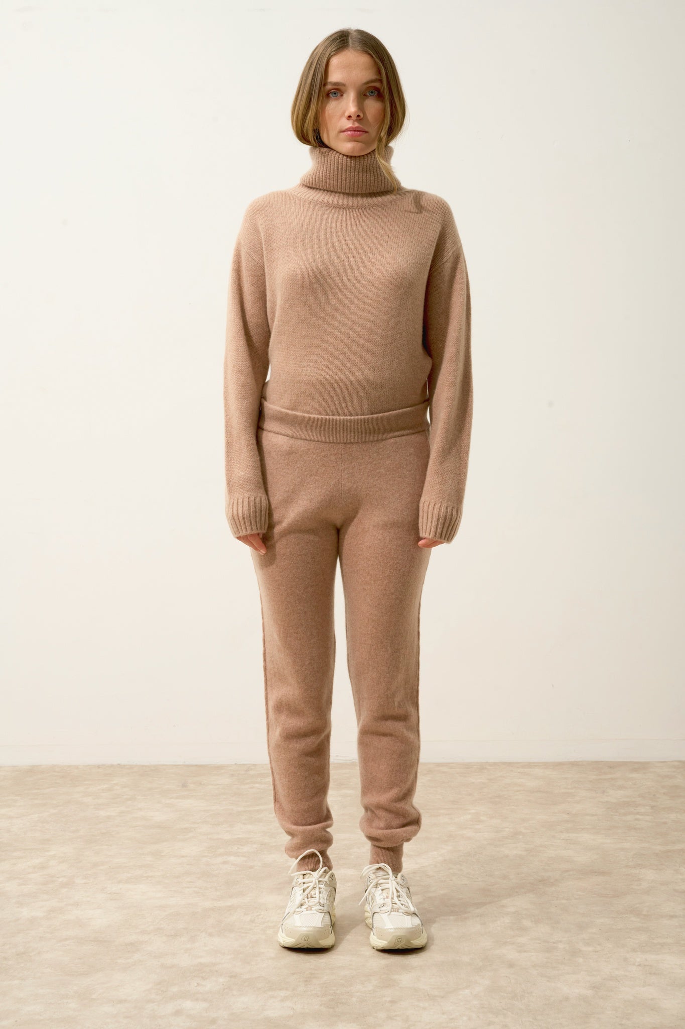 TALIA jogging camel chiné