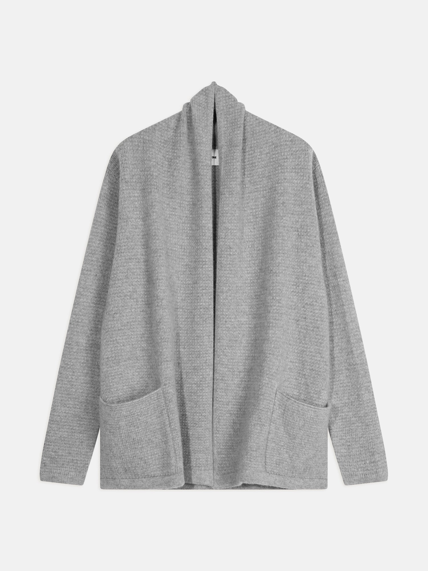 TARAPOTO veste col châle nuage chiné