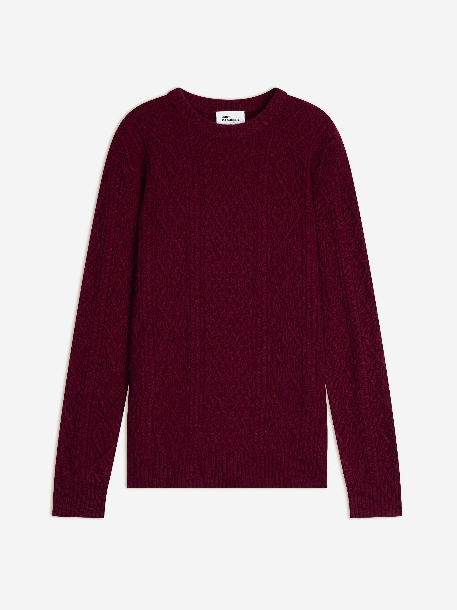 THURID pull col rond bordeaux