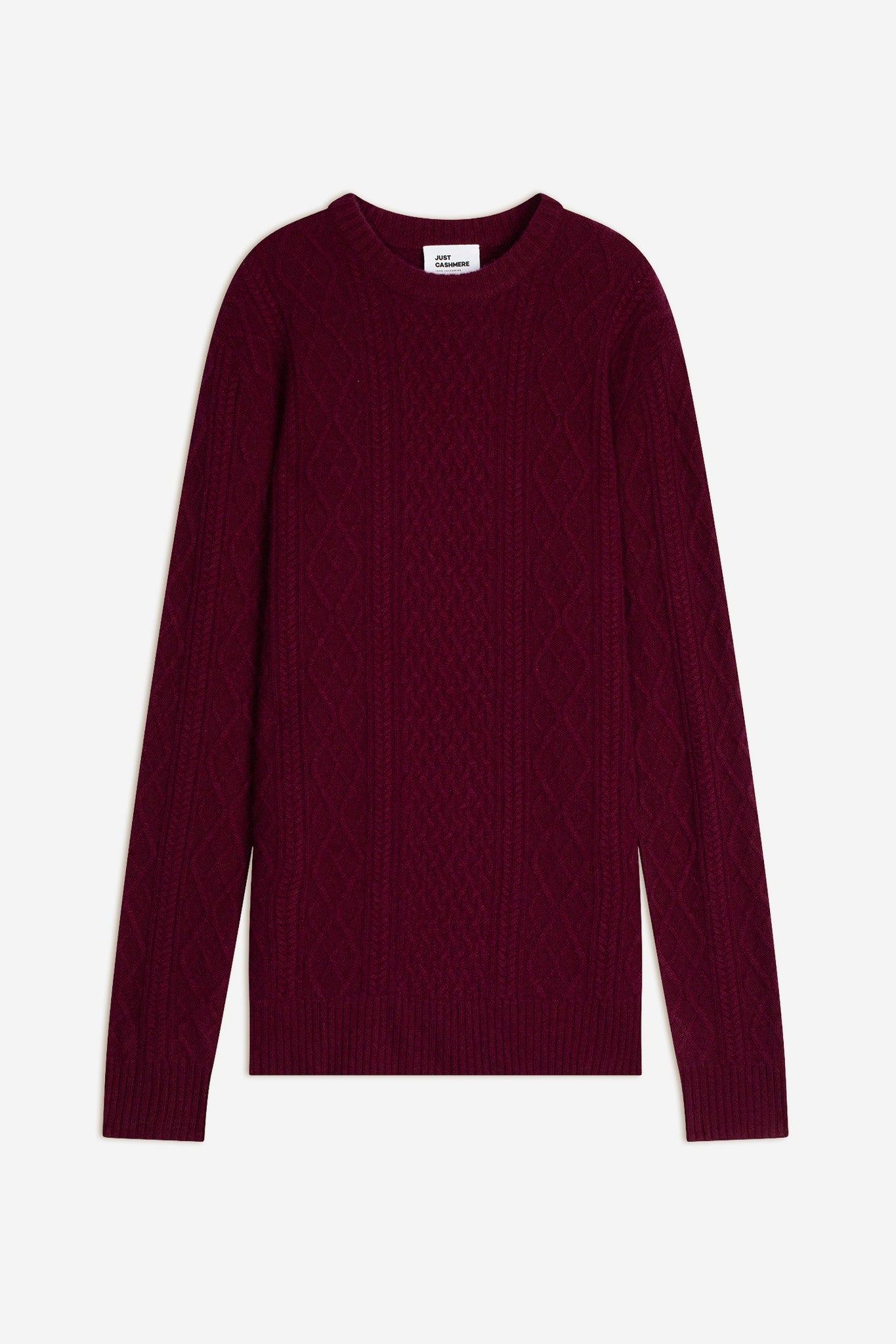 thurid pull col rond bordeaux