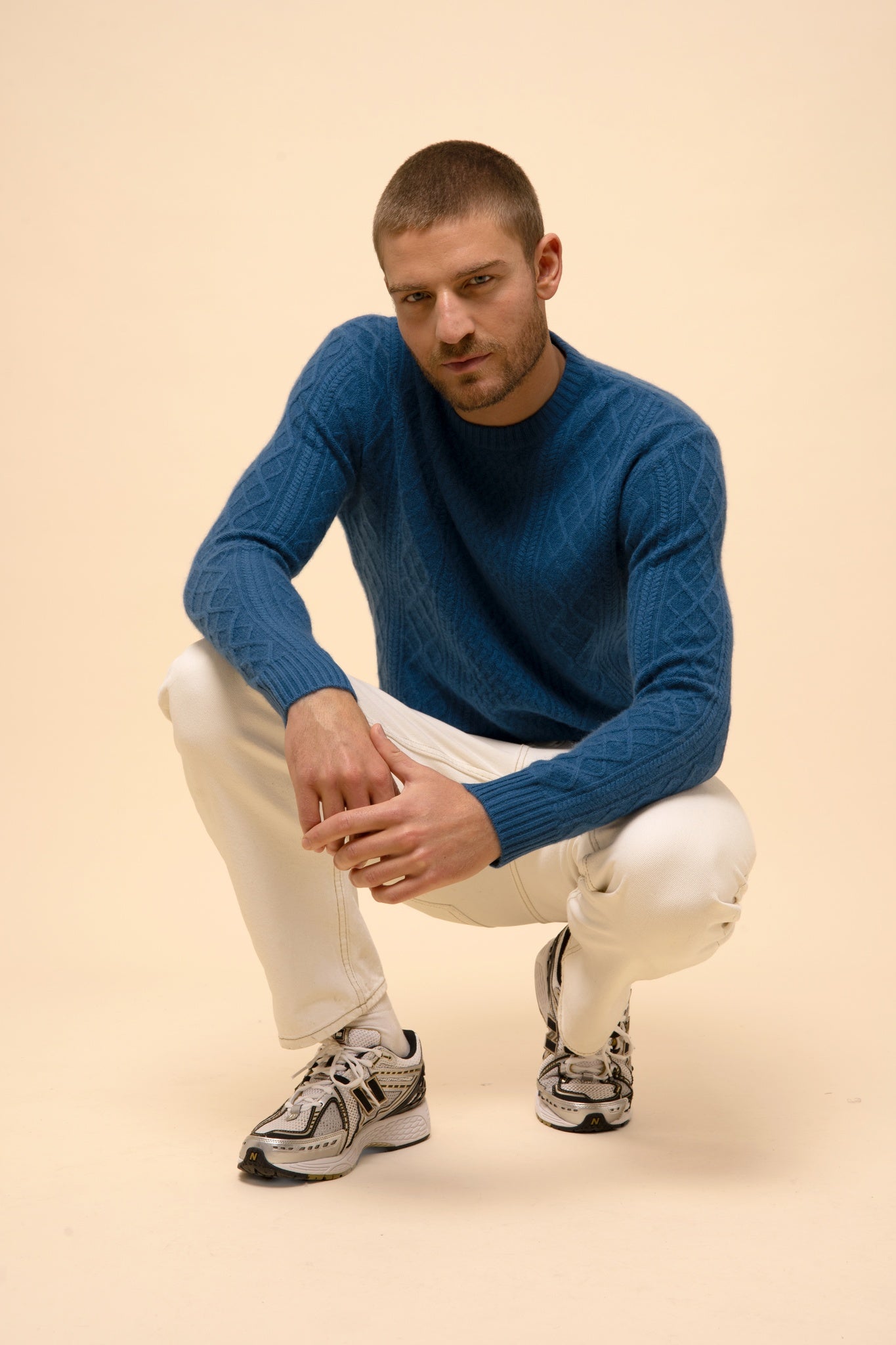 THURID pull col rond paon