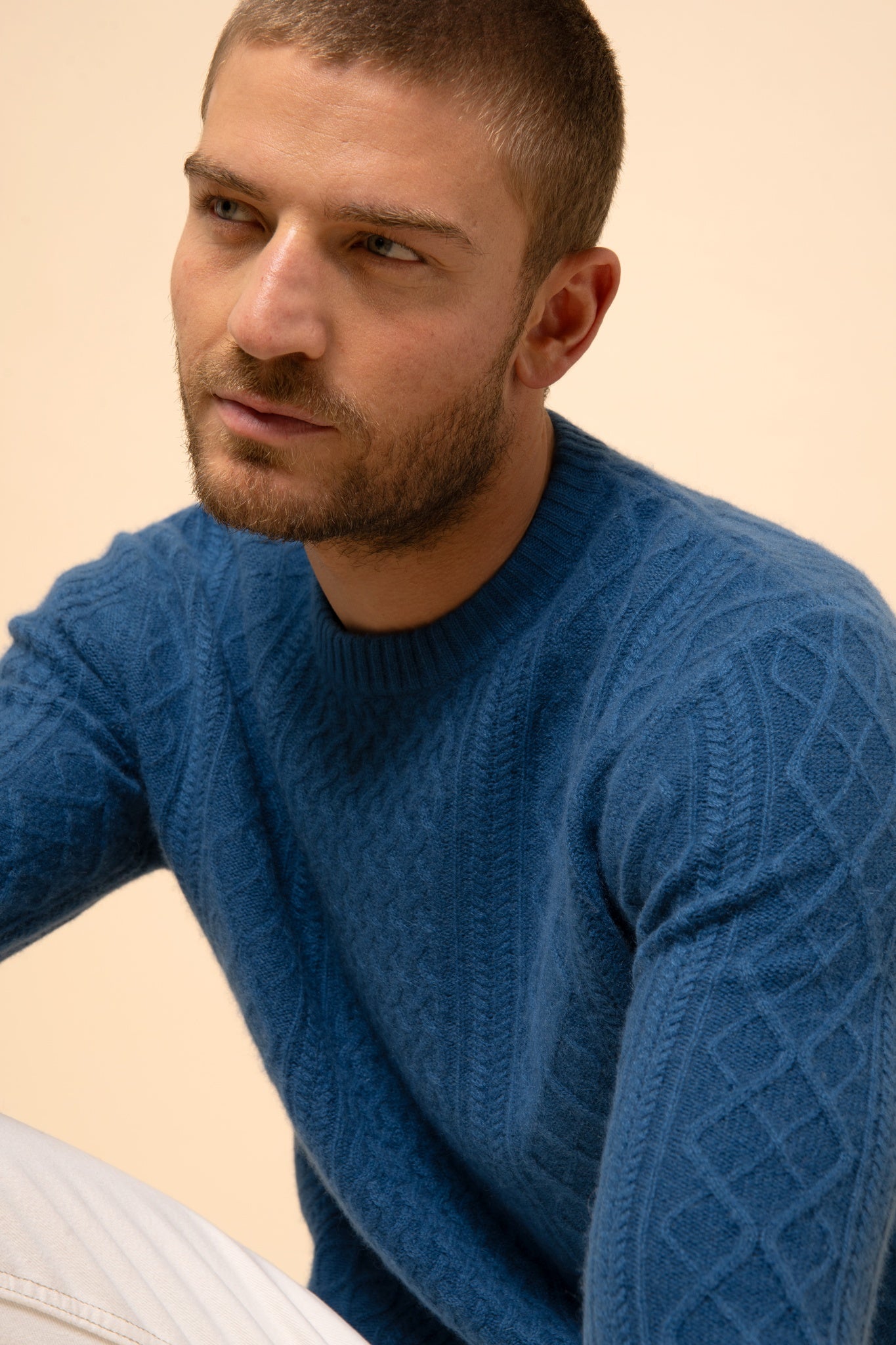 THURID pull col rond paon