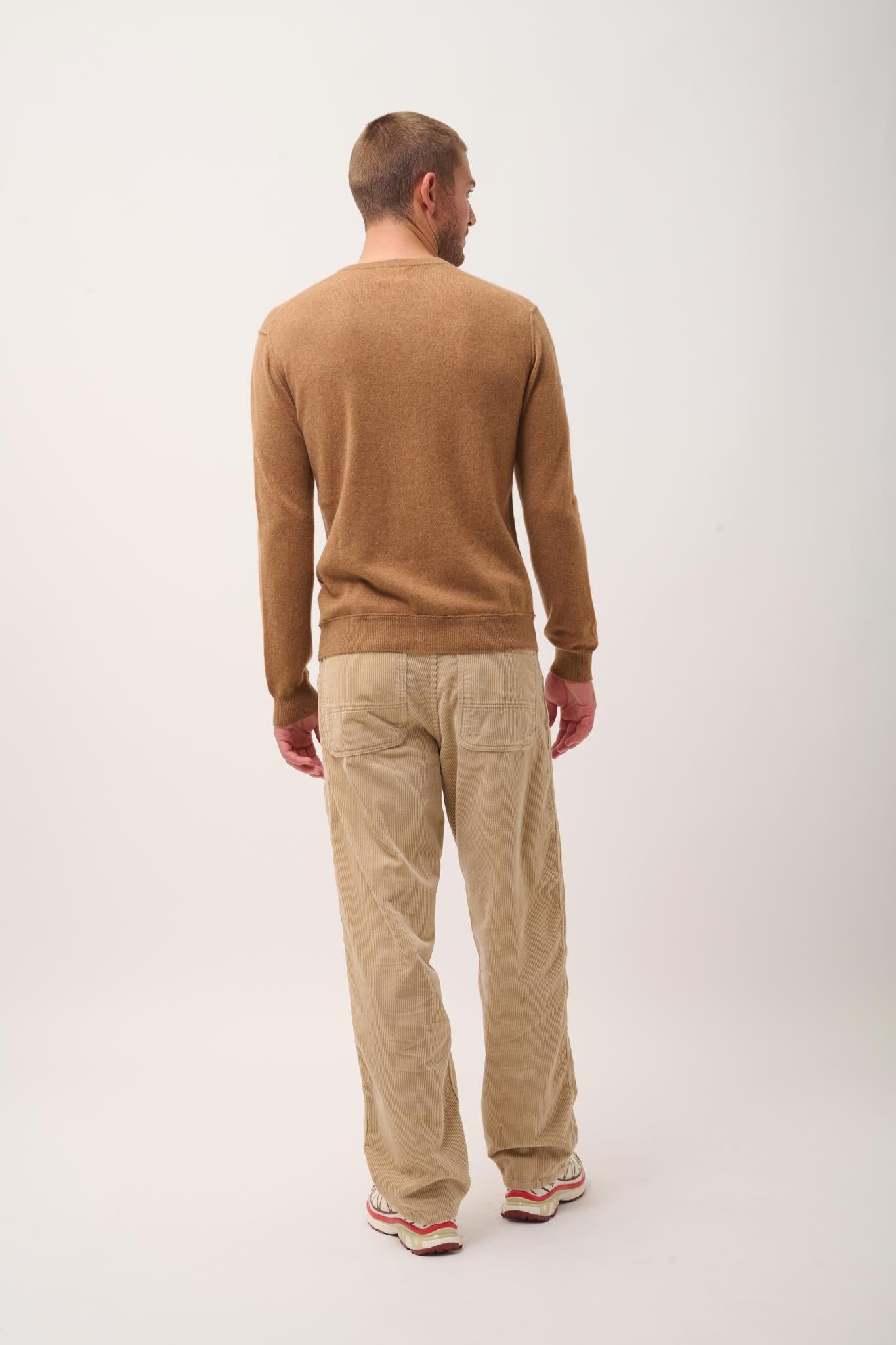 TOM v-neck sweater hazelnut