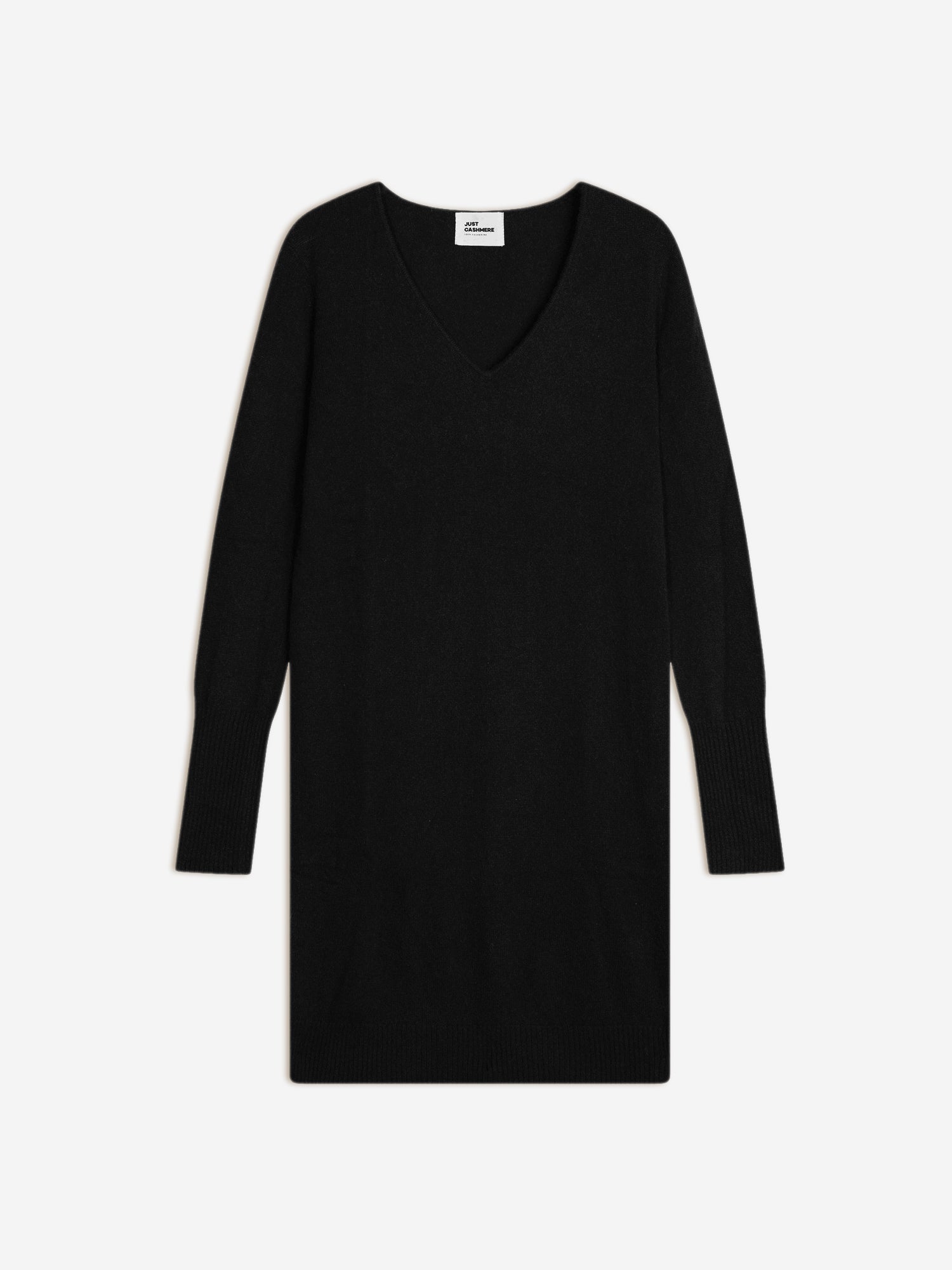 TRACY robe col v noir