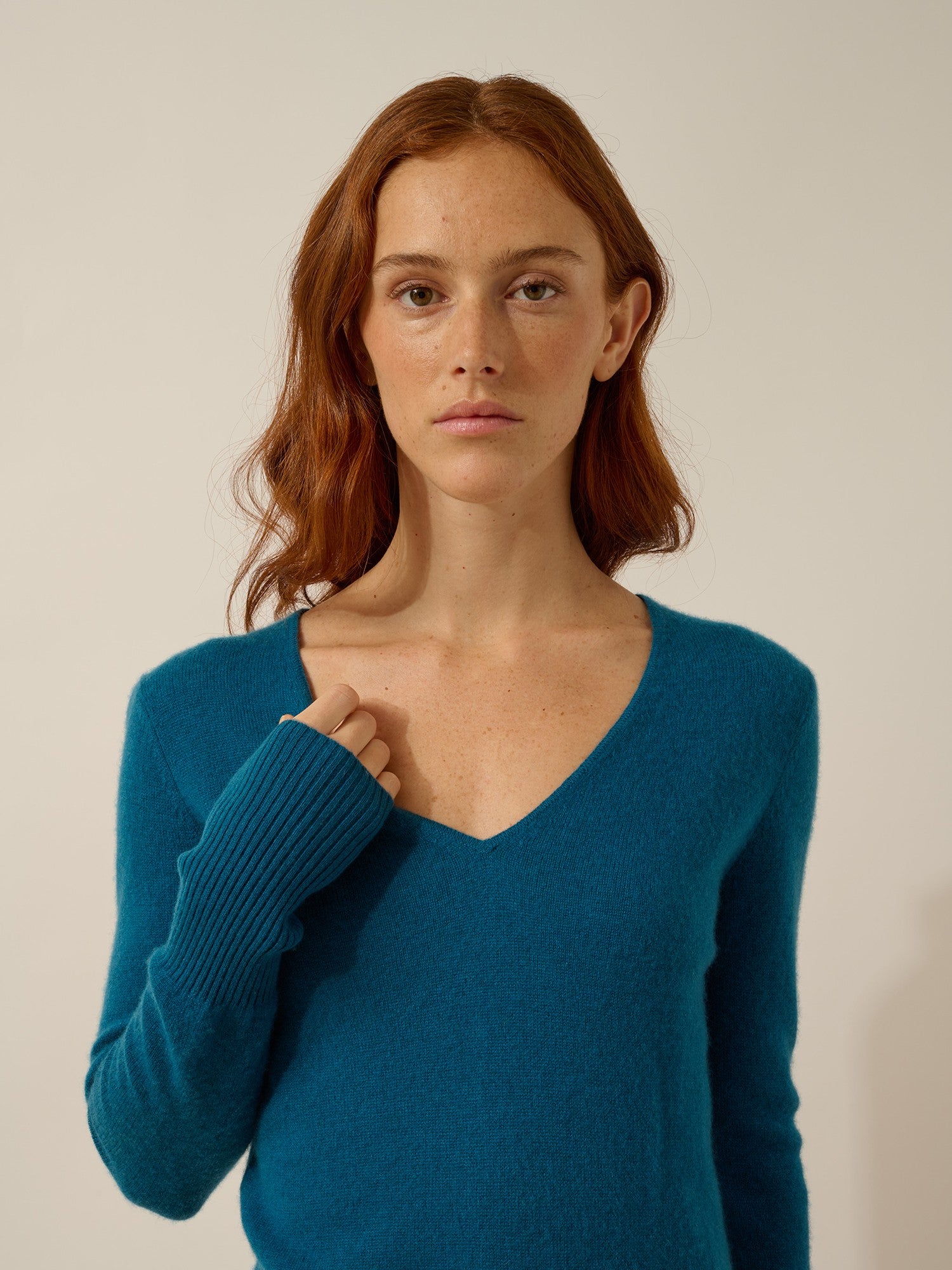 tracy robe col v paon