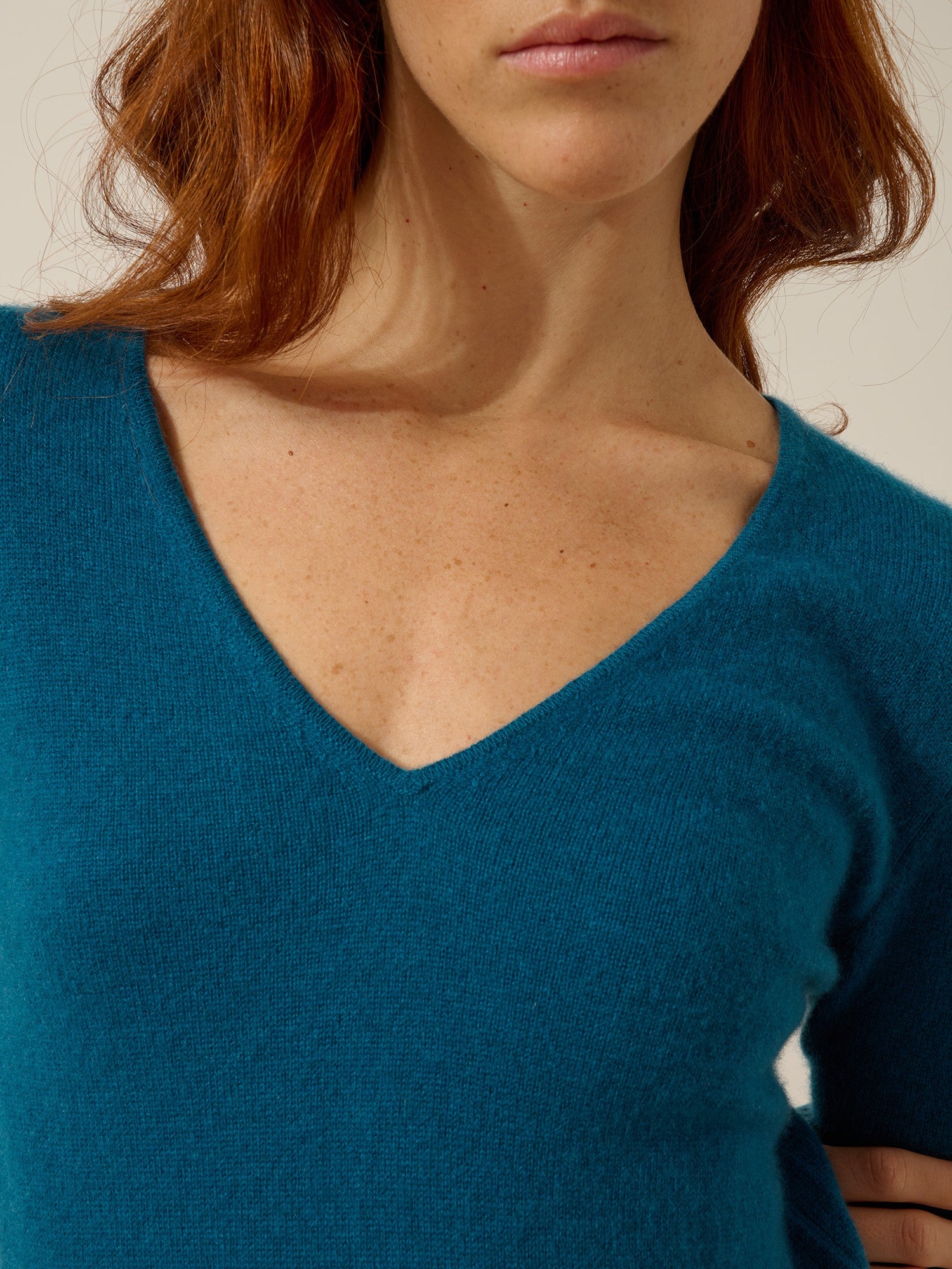 tracy peacock v-neck dress