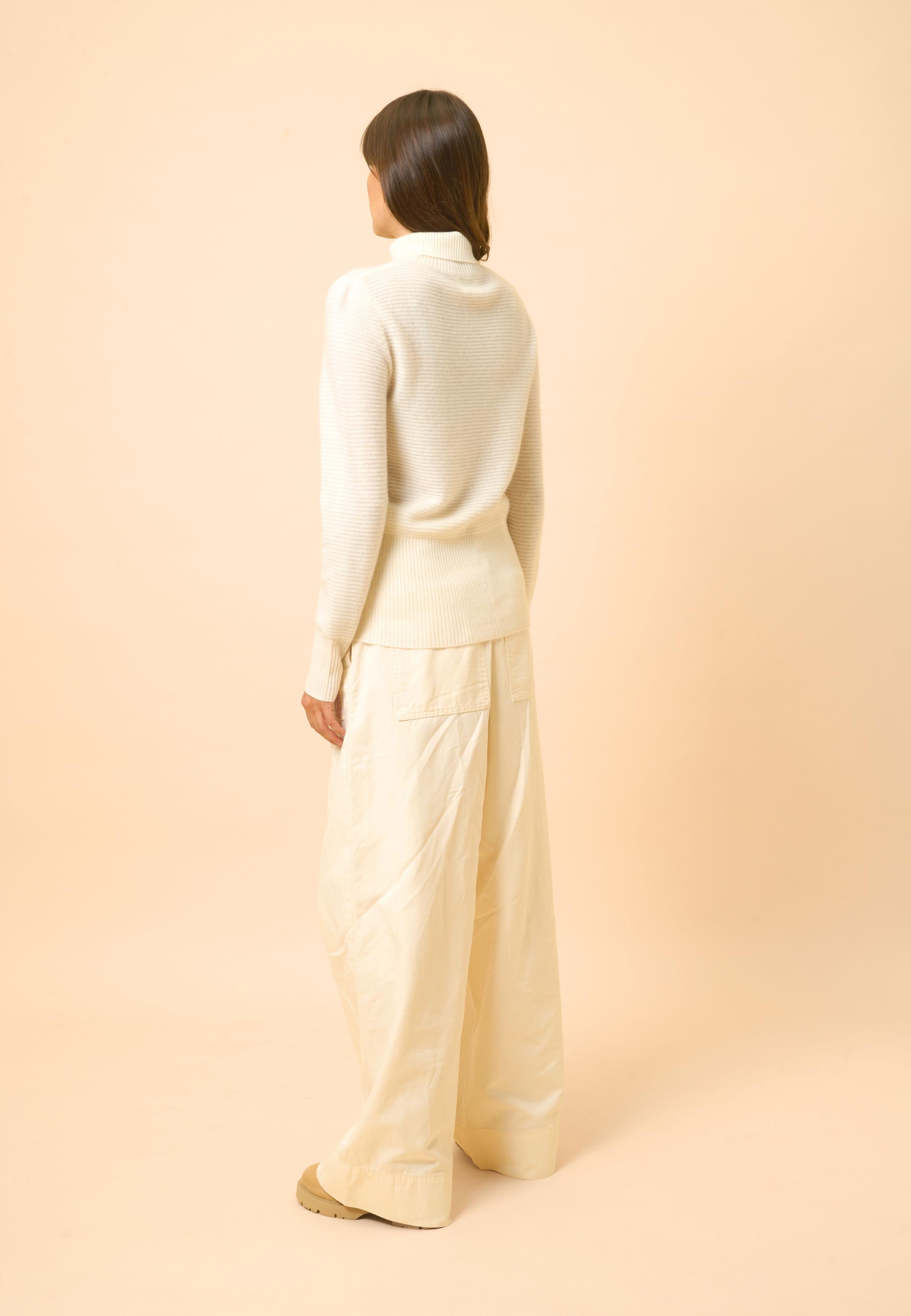 UDNY pull col roulé neige
