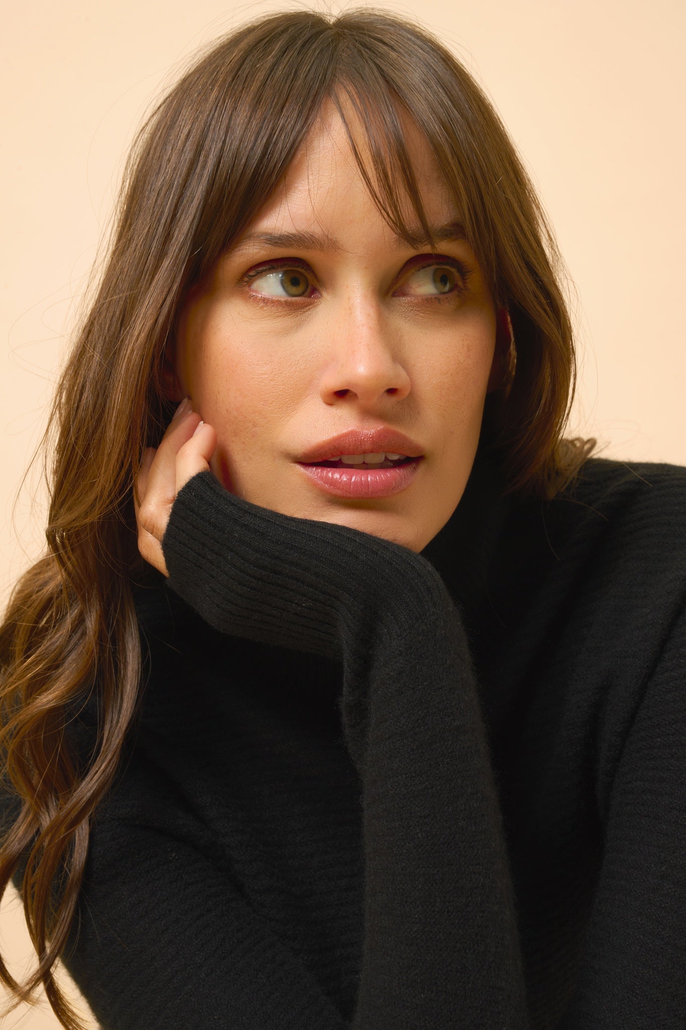 UDNY pull col roulé noir